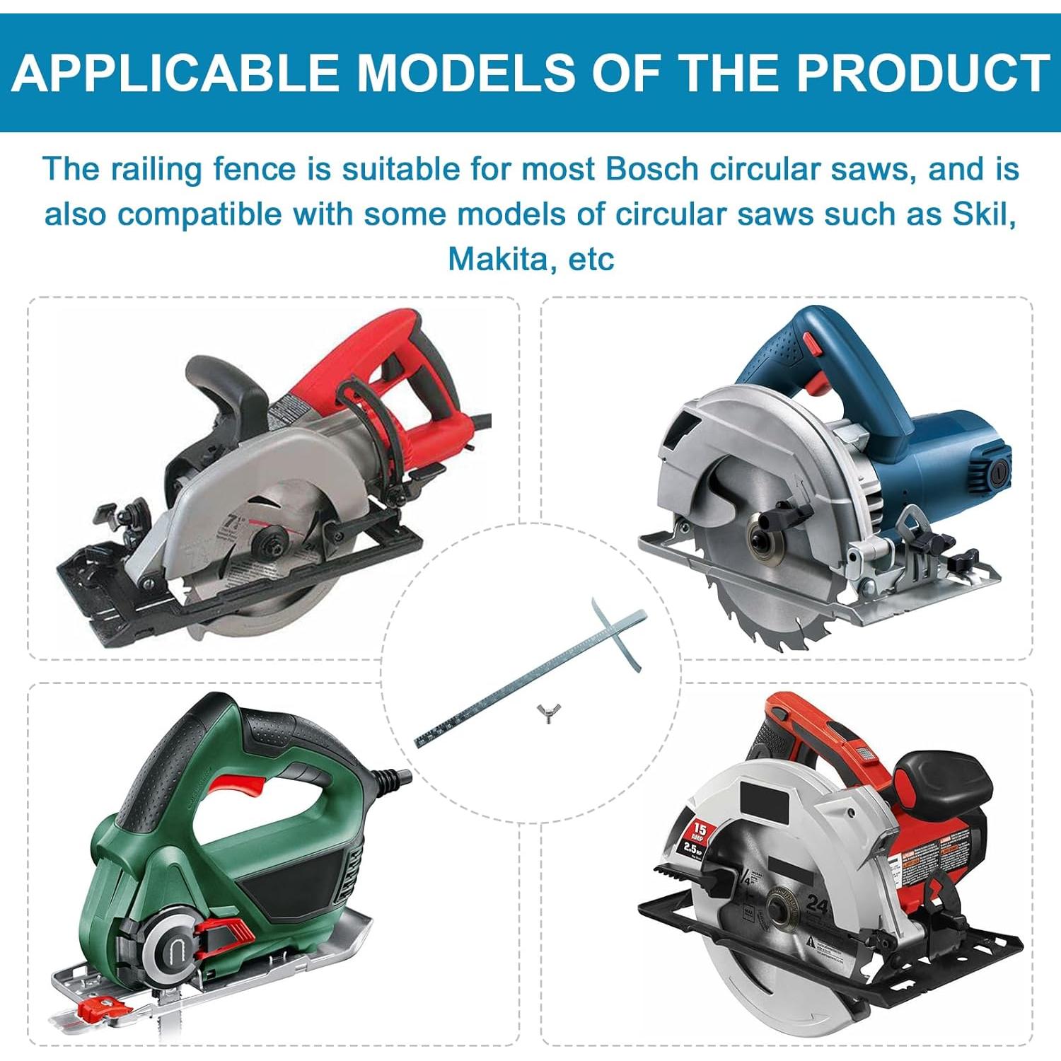 Guía de sierra circular 95100 Bosch, cercado ajustable