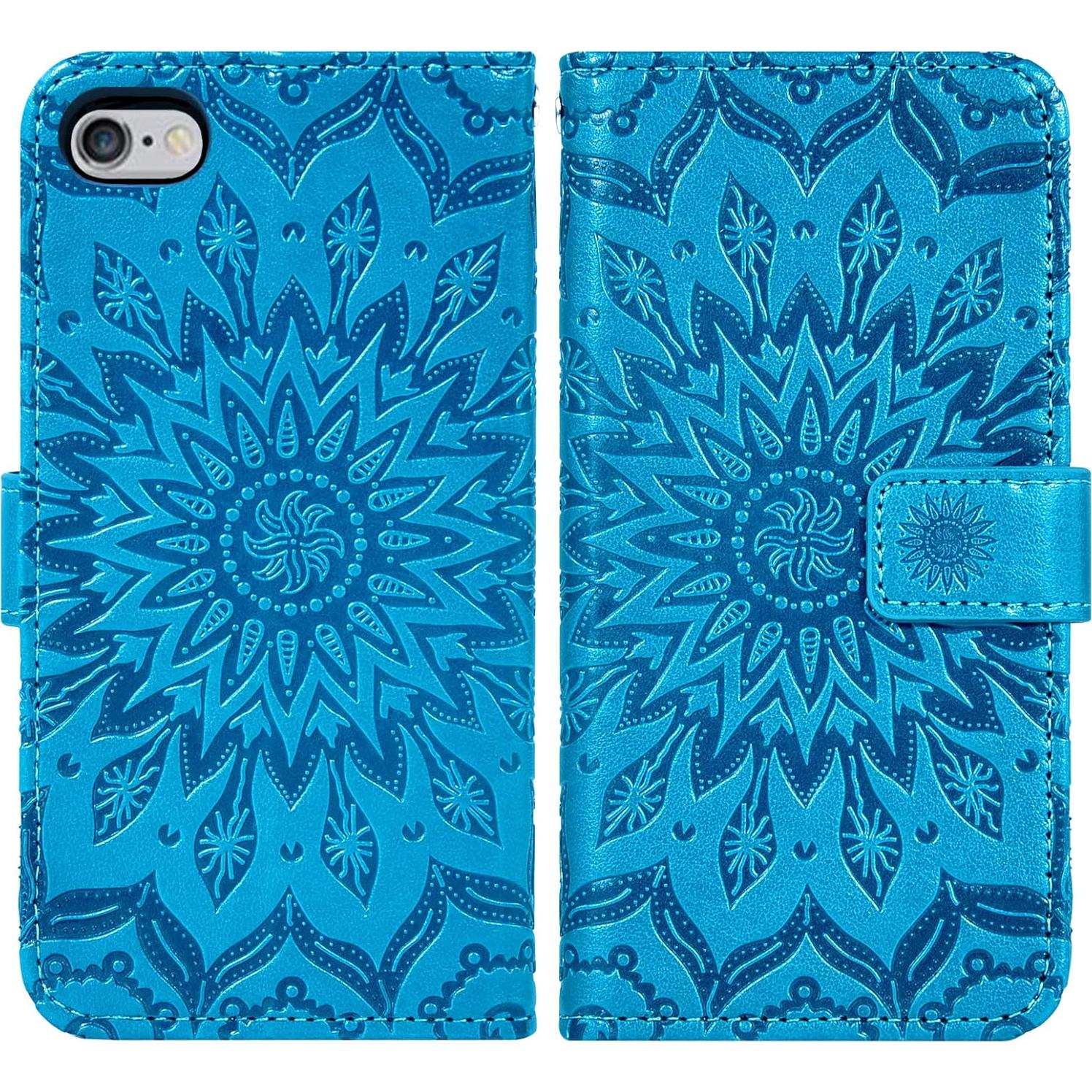 Funda Asuwish para iPhone 6 Plus con Protector de Pantalla