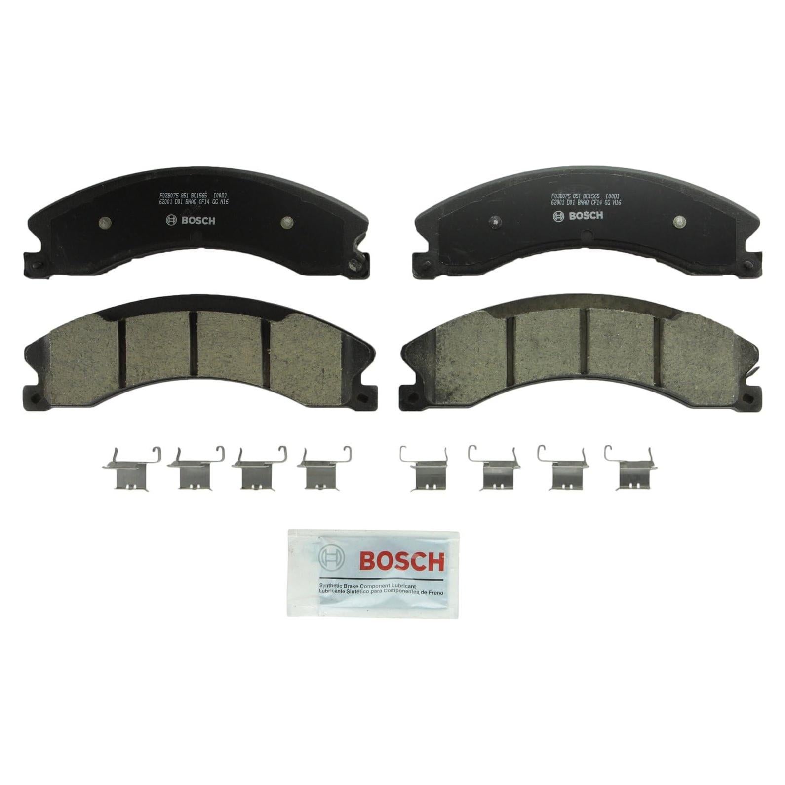 Pastillas de Freno Cerámicas Bosch BC1565 para Chevrolet y GMC