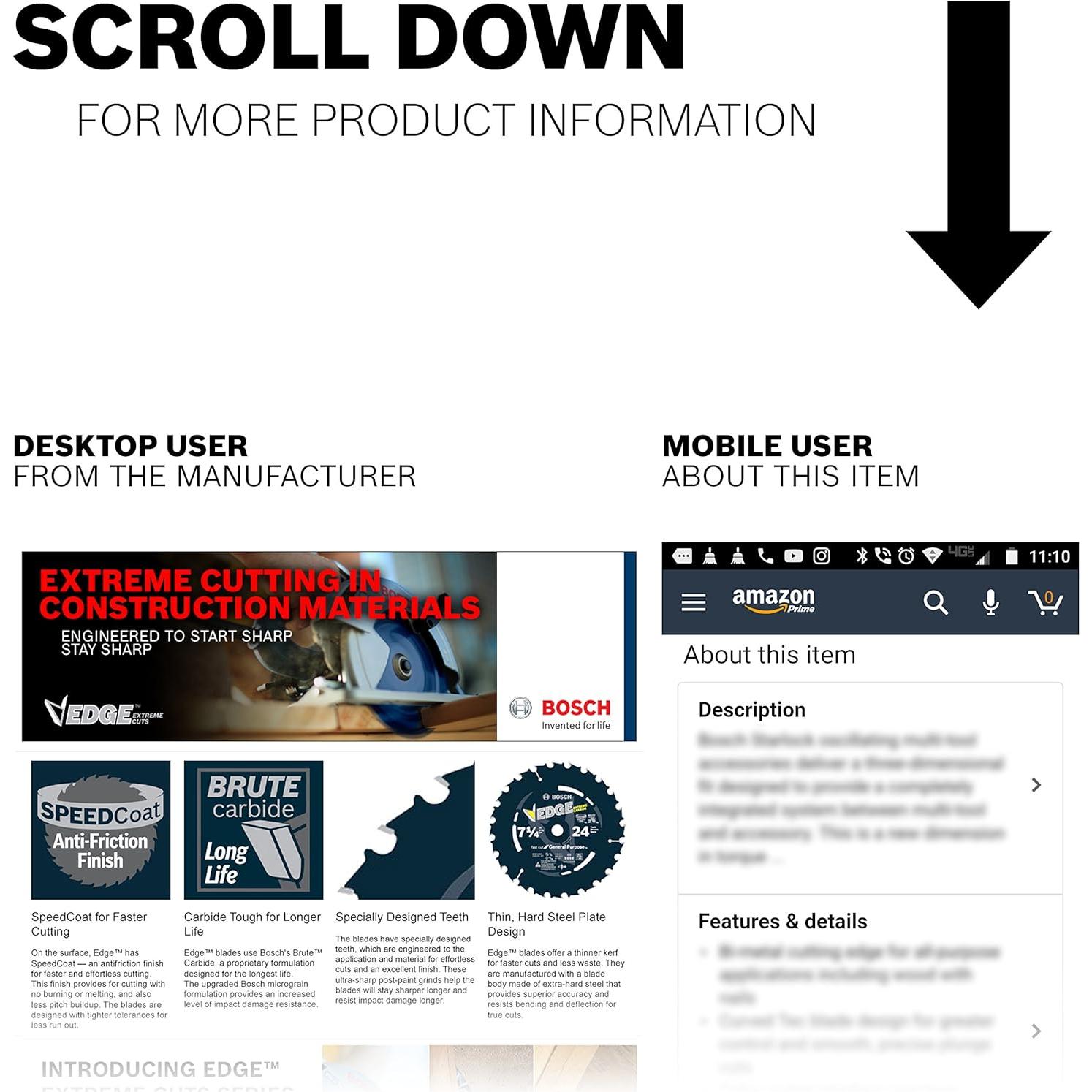 Hoja de Sierra Circular Bosch PRO12100NFB 30 cm 100 Dientes