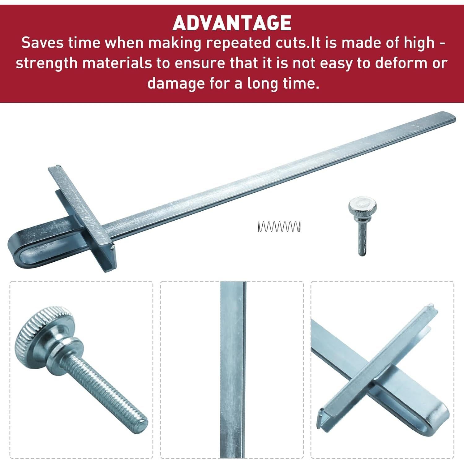 Guía de Corte Circular Ajustable MZ745 para Skil Bosch