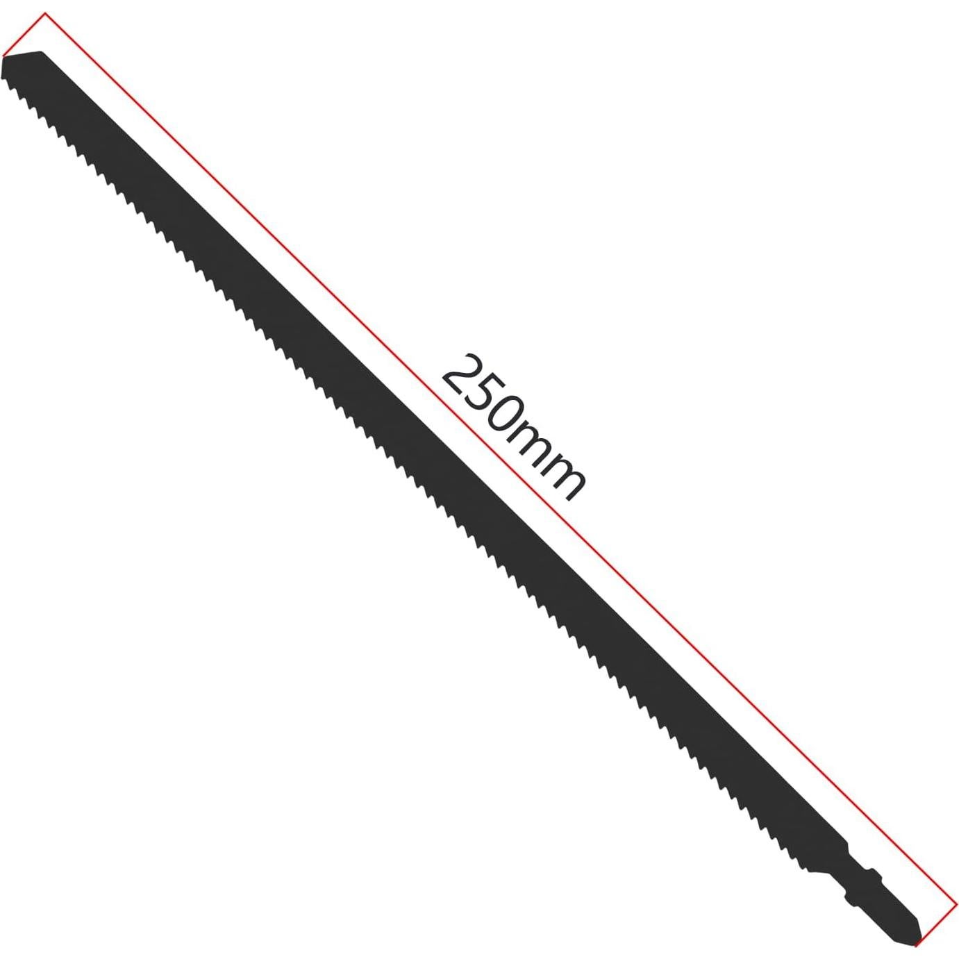 2 Hojas de Sierra de Calar 250mm Micro Traders - Acero Carbono