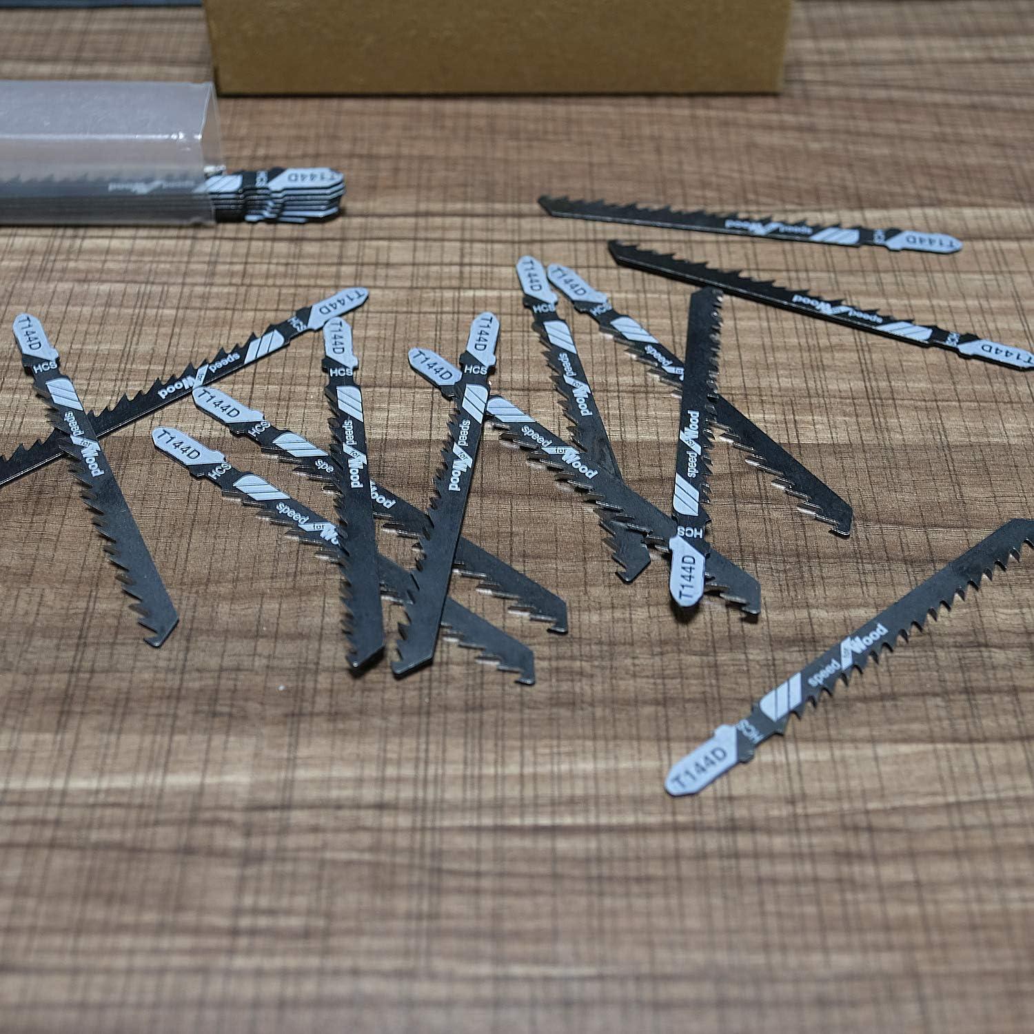 Juego de 20 hojas de sierra TAROSE T144D para madera