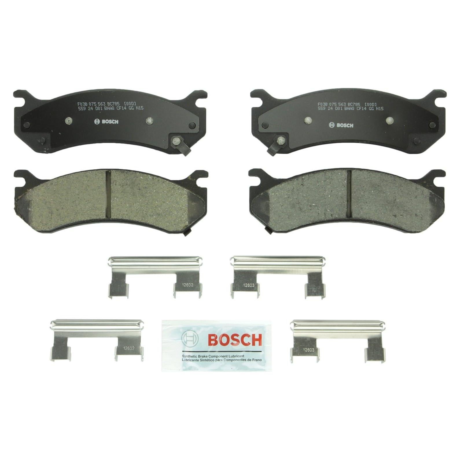 Pastillas de Freno Cerámicas Bosch QuietCast BC785 Delanteras