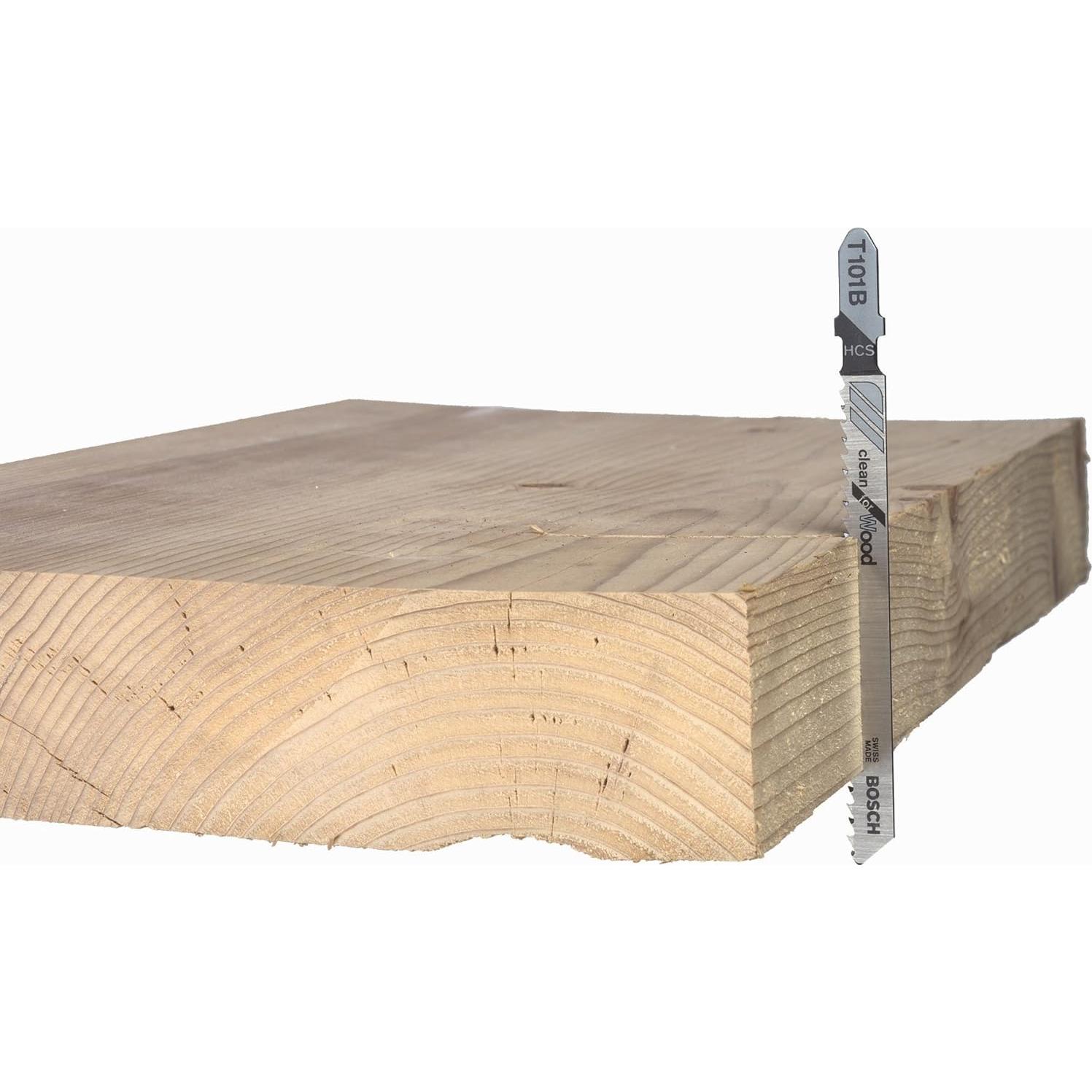 Cuchillas de Sierra de Calar BOSCH T101B100 100 Piezas 10 TPI