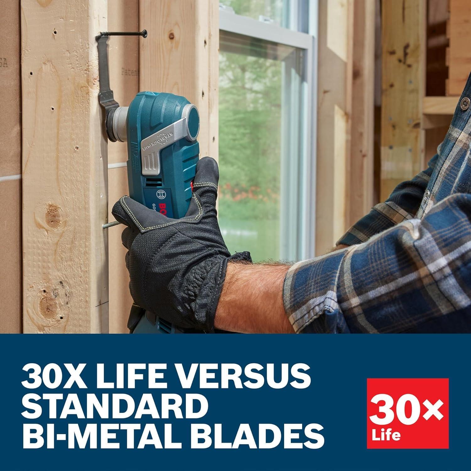 Hojas de sierra Bosch OSL114C-10 para herramientas oscilantes