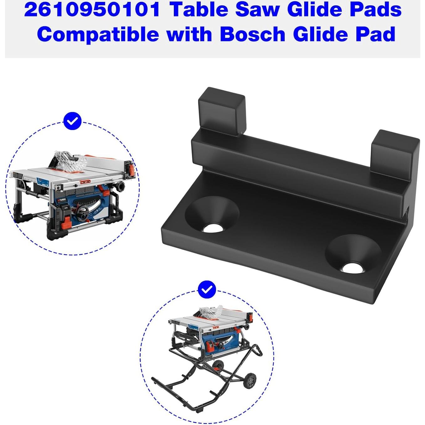 Almohadillas Deslizantes de Sierra Bosch 2610950101 - 2 Pcs