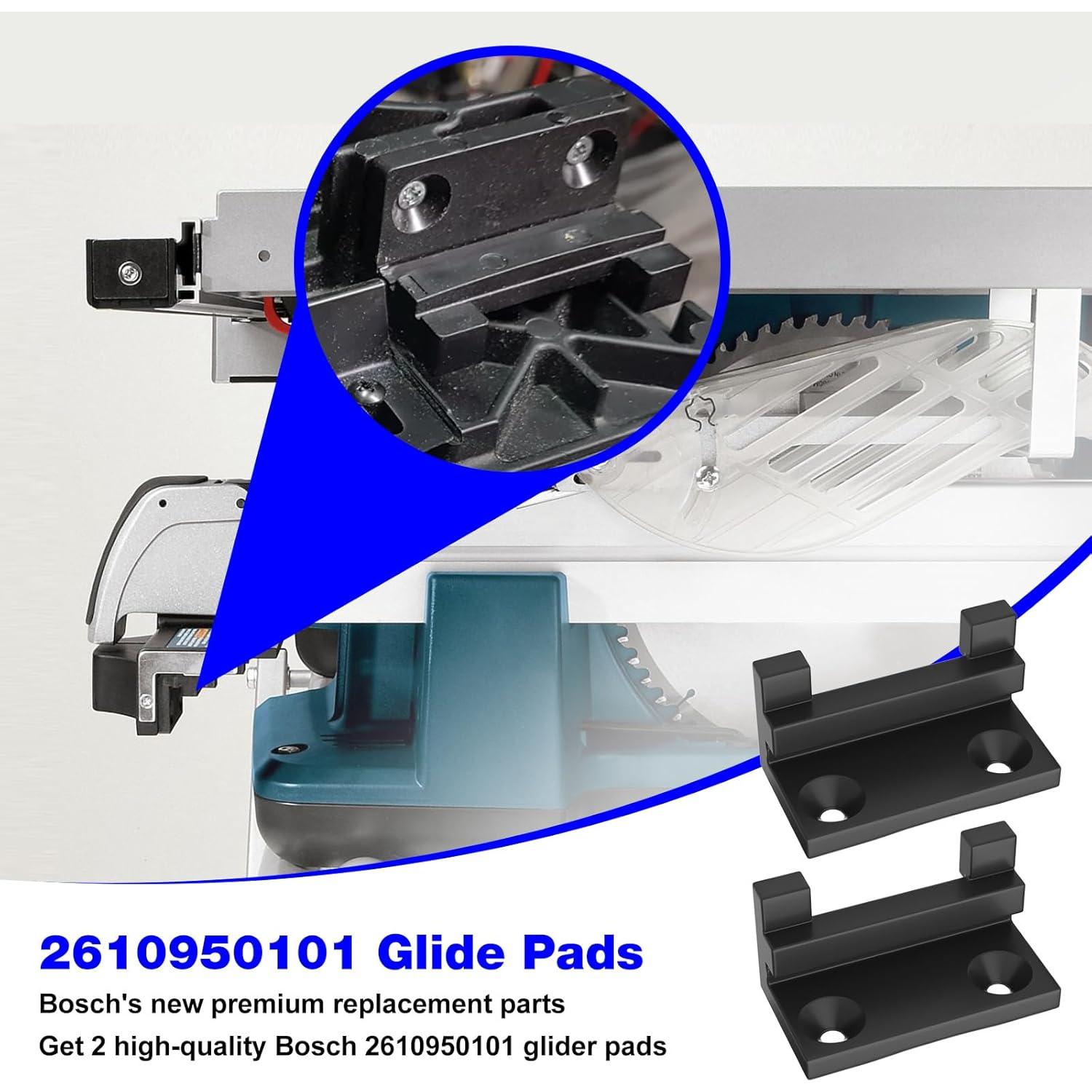 Almohadillas Deslizantes de Sierra Bosch 2610950101 - 2 Pcs