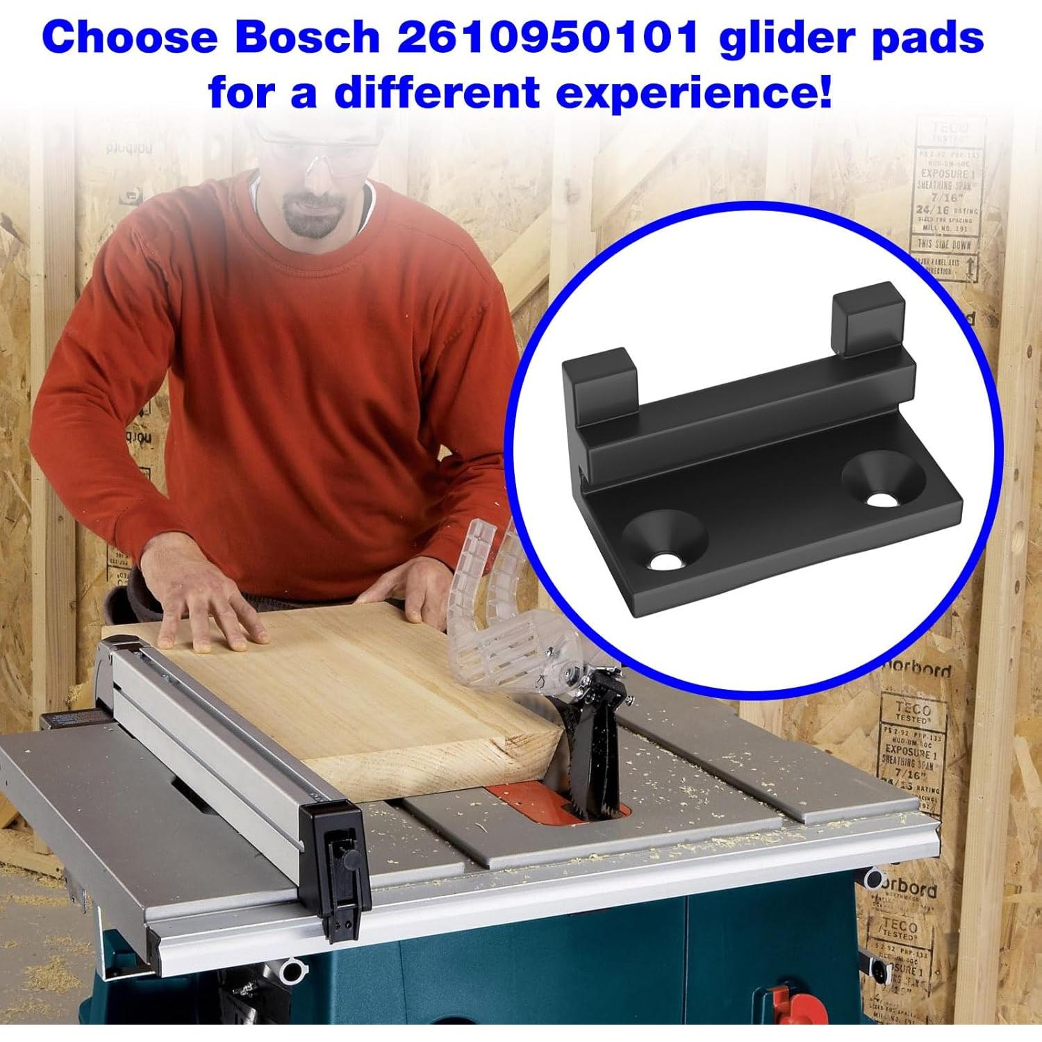 Almohadillas Deslizantes de Sierra Bosch 2610950101 - 2 Pcs