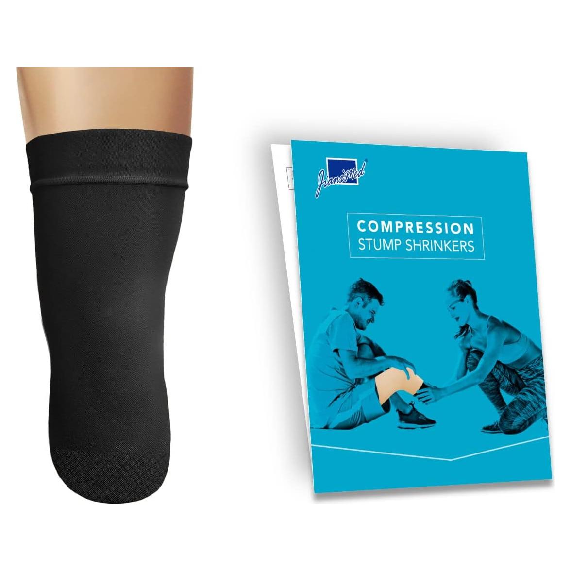 Reductor de muñón JianiMed XL 40 cm compresión negra