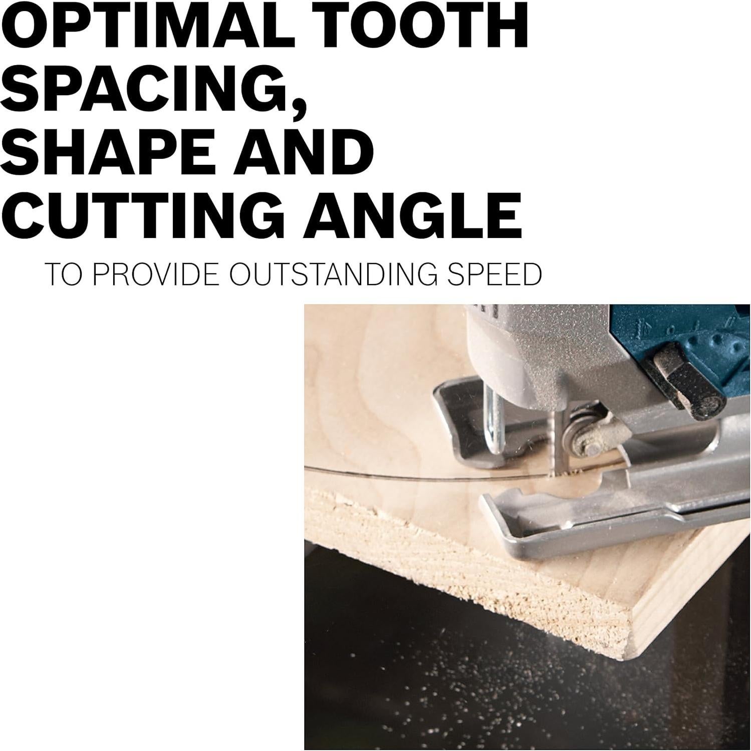 Sierra de Calar BOSCH U101B 5 Piezas 101.6 mm Madera