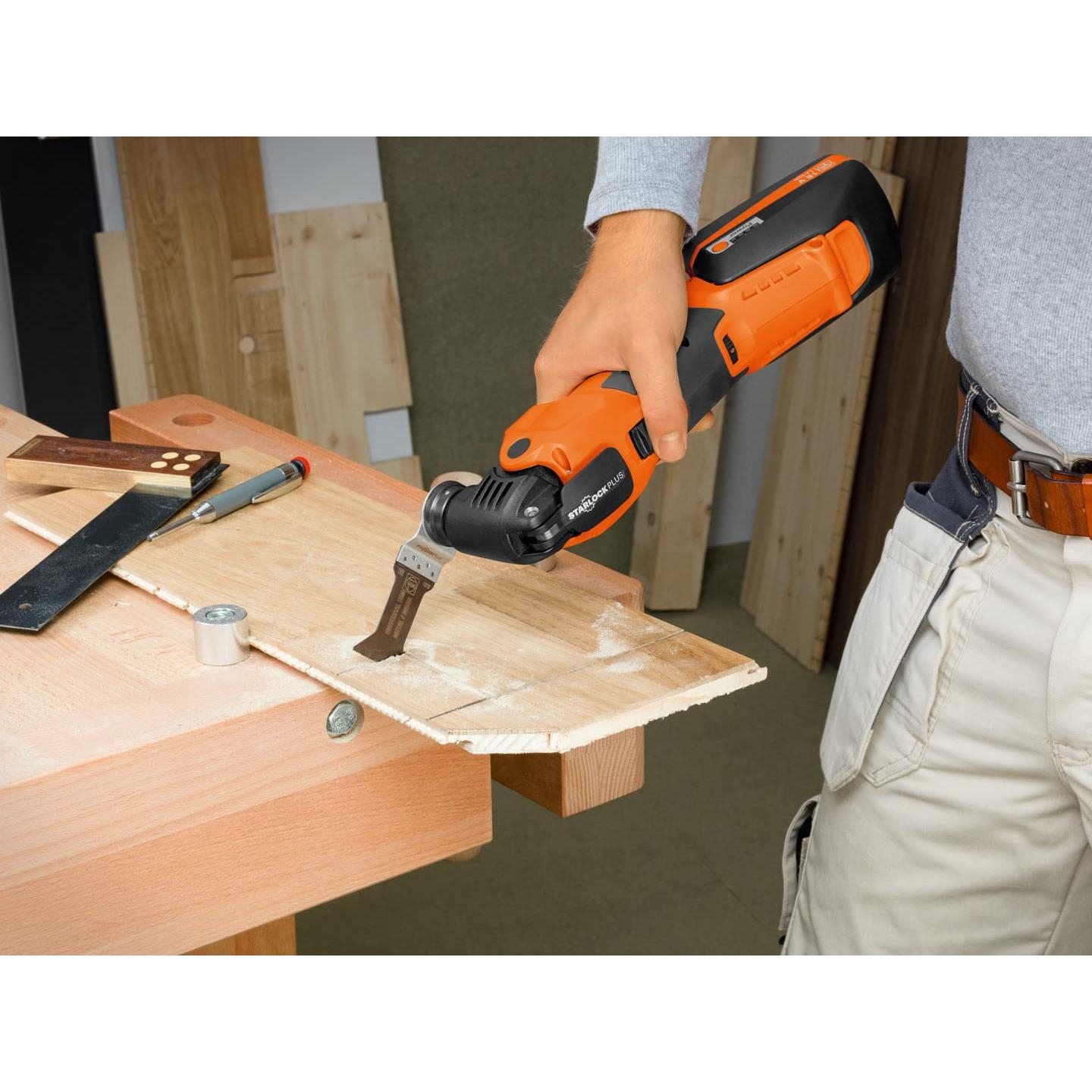 Best of E-Cut Starlock Wood & Metal Saw Blade Set - 6-Piece Kit for Precision Cutting in Wood & Metals, Includes (4) E-Cut Long Life, (2) E-Cut Universal Saw Blade - 35222967010