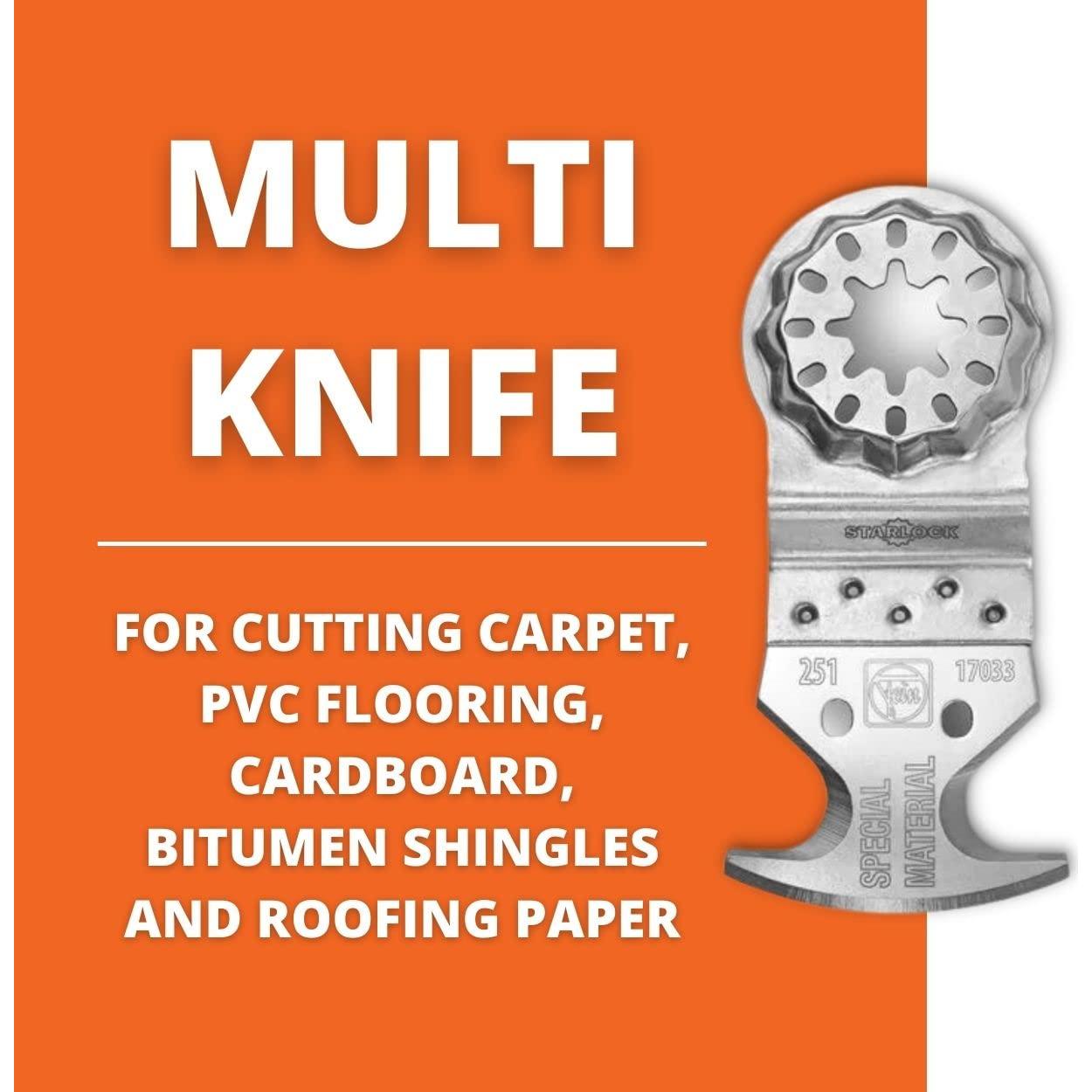 Cuchillo Multi-Knife Fein Starlock - Triple Bisel 20.3cm