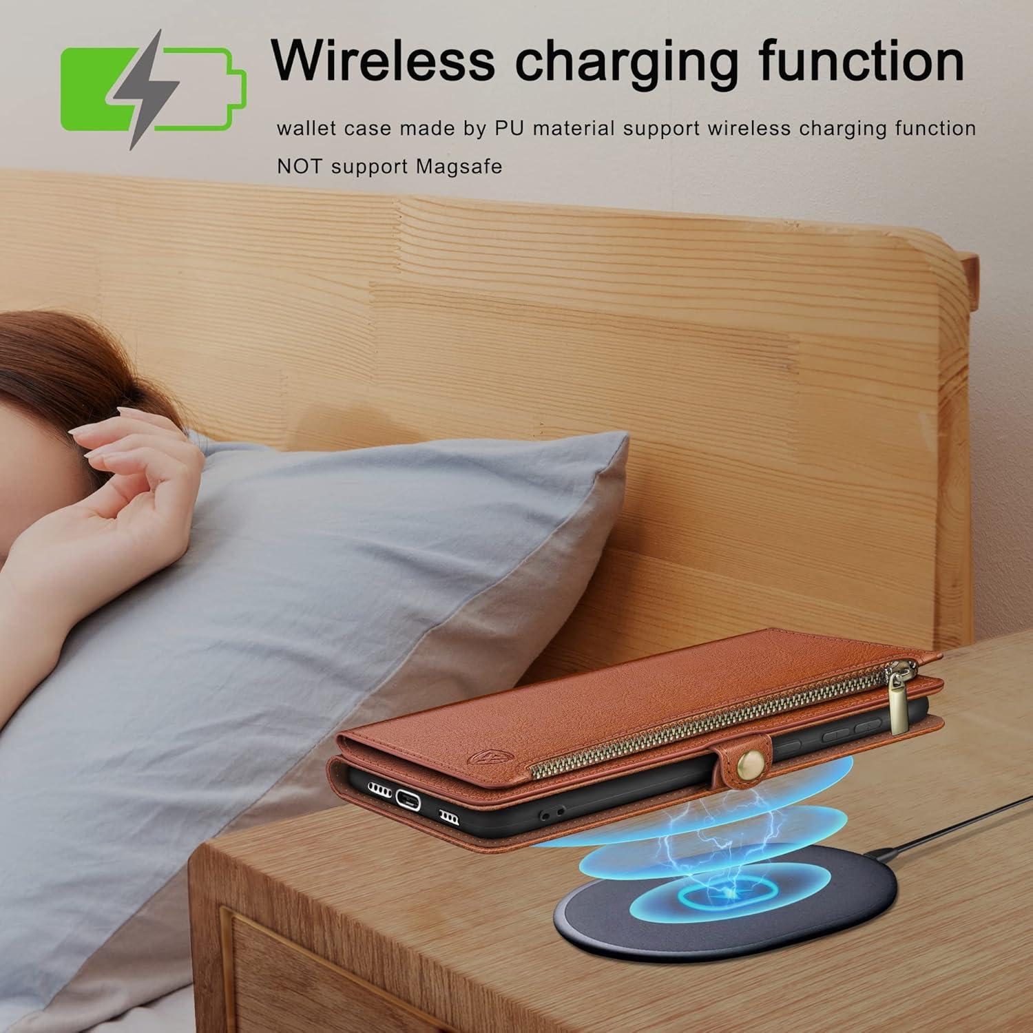 Funda XcaseBar para Samsung S24 Plus con monedero RFID