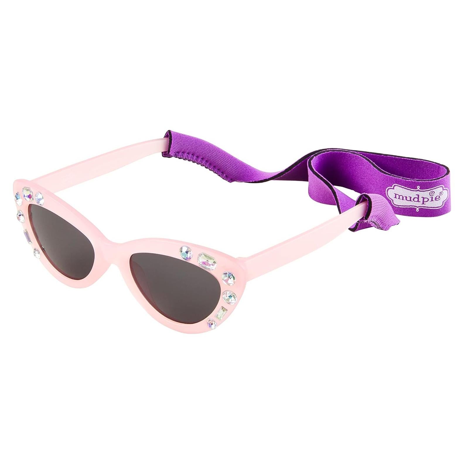 Gafas de sol Cat Eye Mud Pie para niñas UV400 - Rosa Claro
