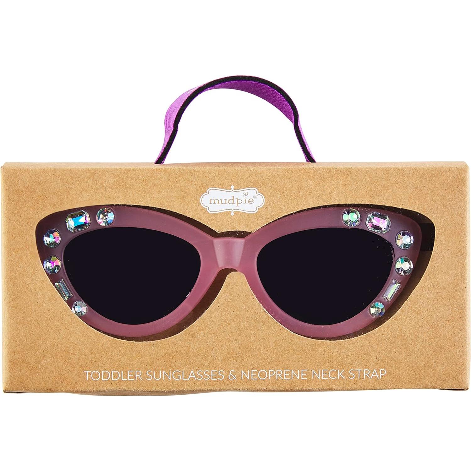 Gafas de sol Cat Eye Mud Pie para niñas UV400 - Rosa Claro