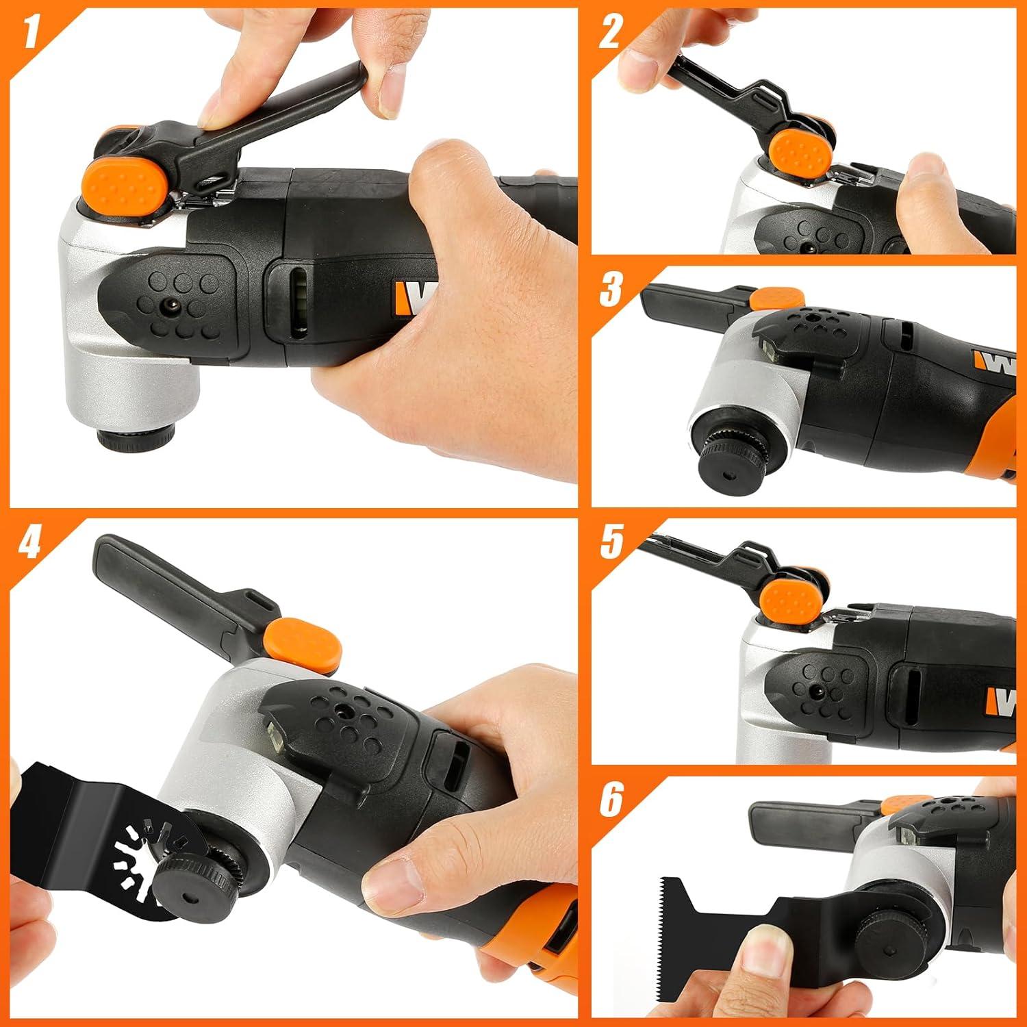 100 Cuchillas Oscilantes Kyoffiie para Madera y Plástico