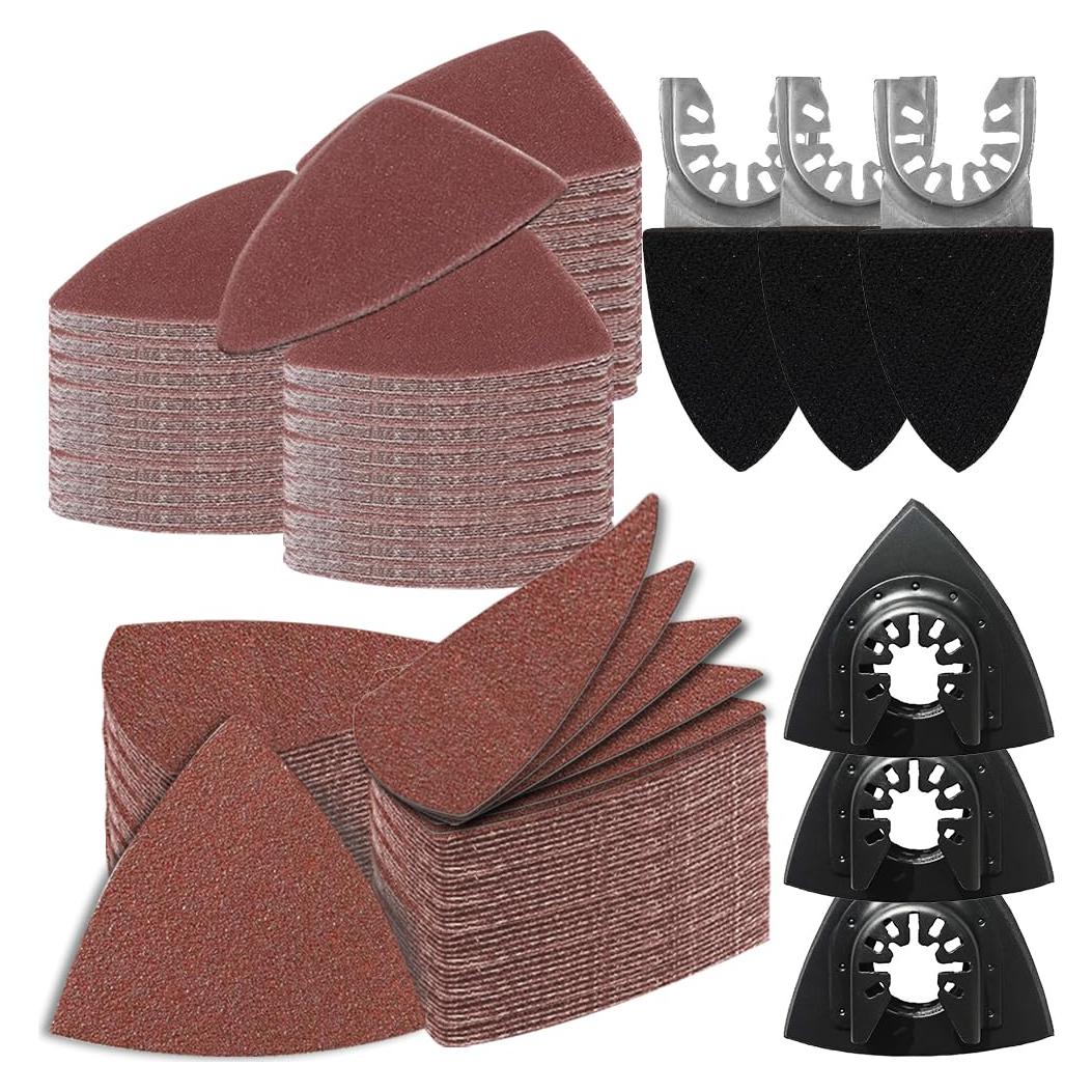 Kit de papel de lija Aoozy 266 para herramientas oscilantes