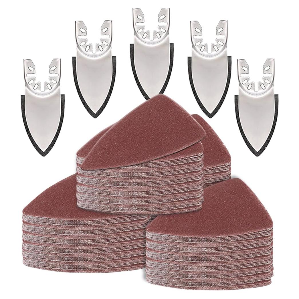 Kit de papel de lija Aoozy 130 piezas para herramientas oscilantes