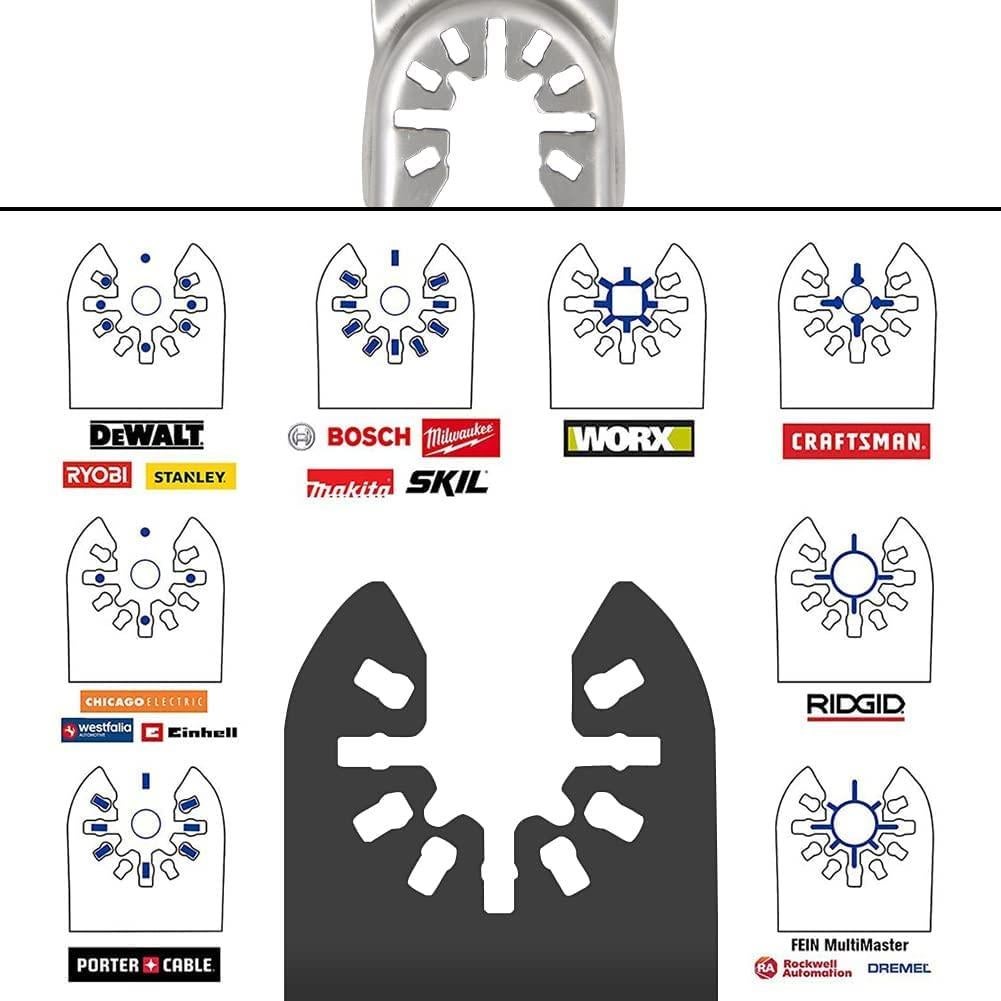 Kit de papel de lija Aoozy 130 piezas para herramientas oscilantes