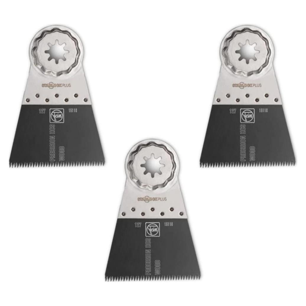 Hoja de sierra Fein Starlock Plus E-Cut - 3 piezas 6.35 cm