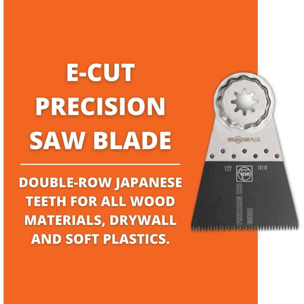 Hoja de sierra Fein Starlock Plus E-Cut - 3 piezas 6.35 cm