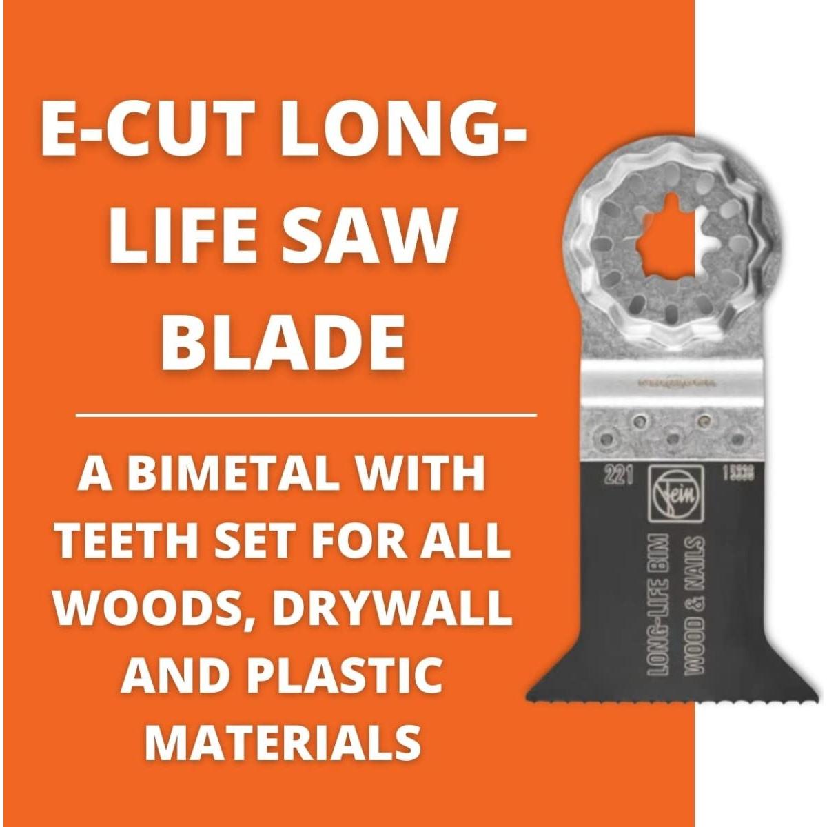 Hoja de sierra Fein Starlock E-Cut 3 piezas - Corte preciso