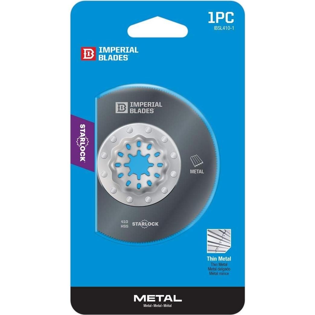 Cuchilla Segmento Metálico Delgado Starlock Imperial 6,5cm