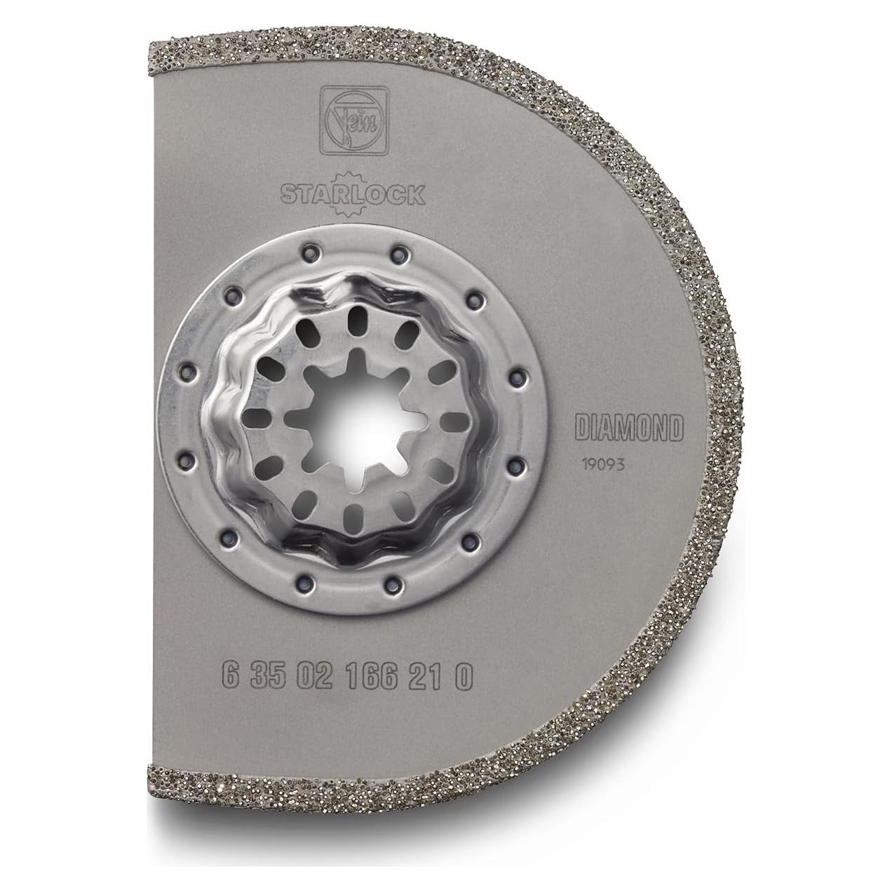 Hoja de sierra Fein Starlock 9,21 cm para mármol y resina