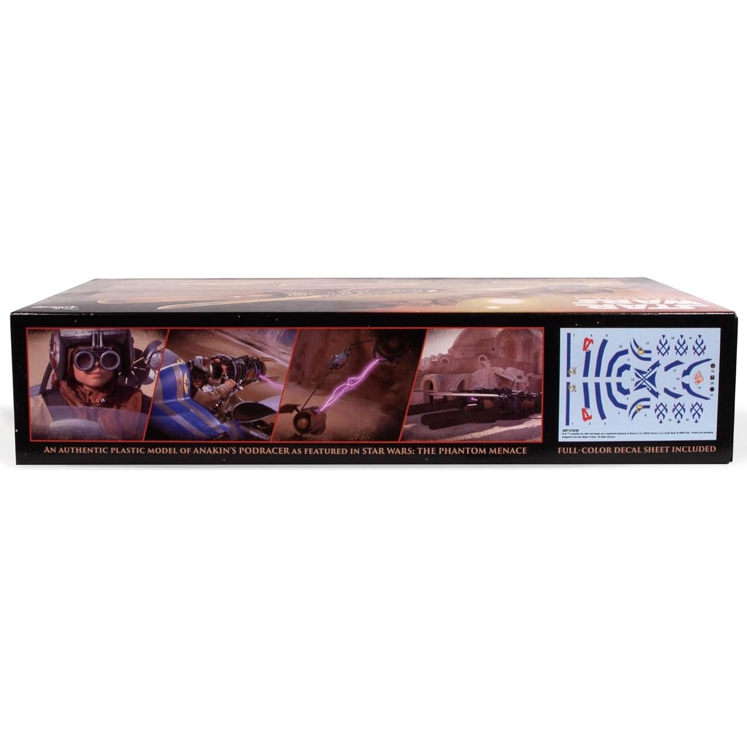 Kit de Modelo AMT Podracer Anakin 1:32 Detalles Móviles