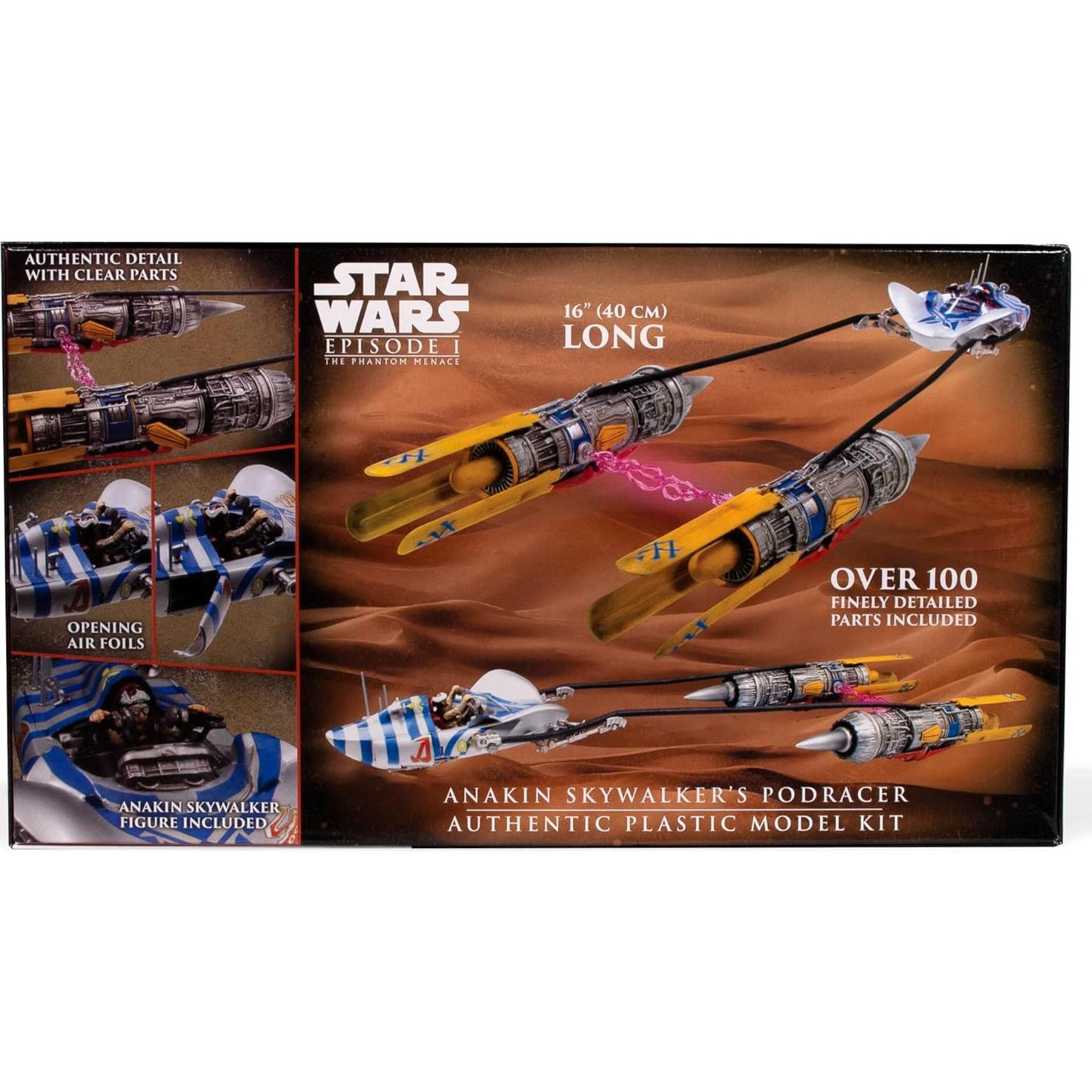 Kit de Modelo AMT Podracer Anakin 1:32 Detalles Móviles