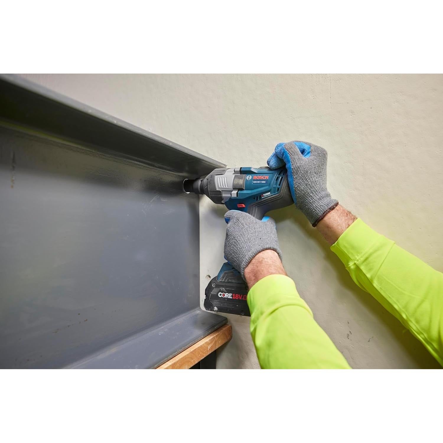 Llave de Impacto BOSCH GDS18V-1180CN 18V 3/4" Con Anillo Fricción