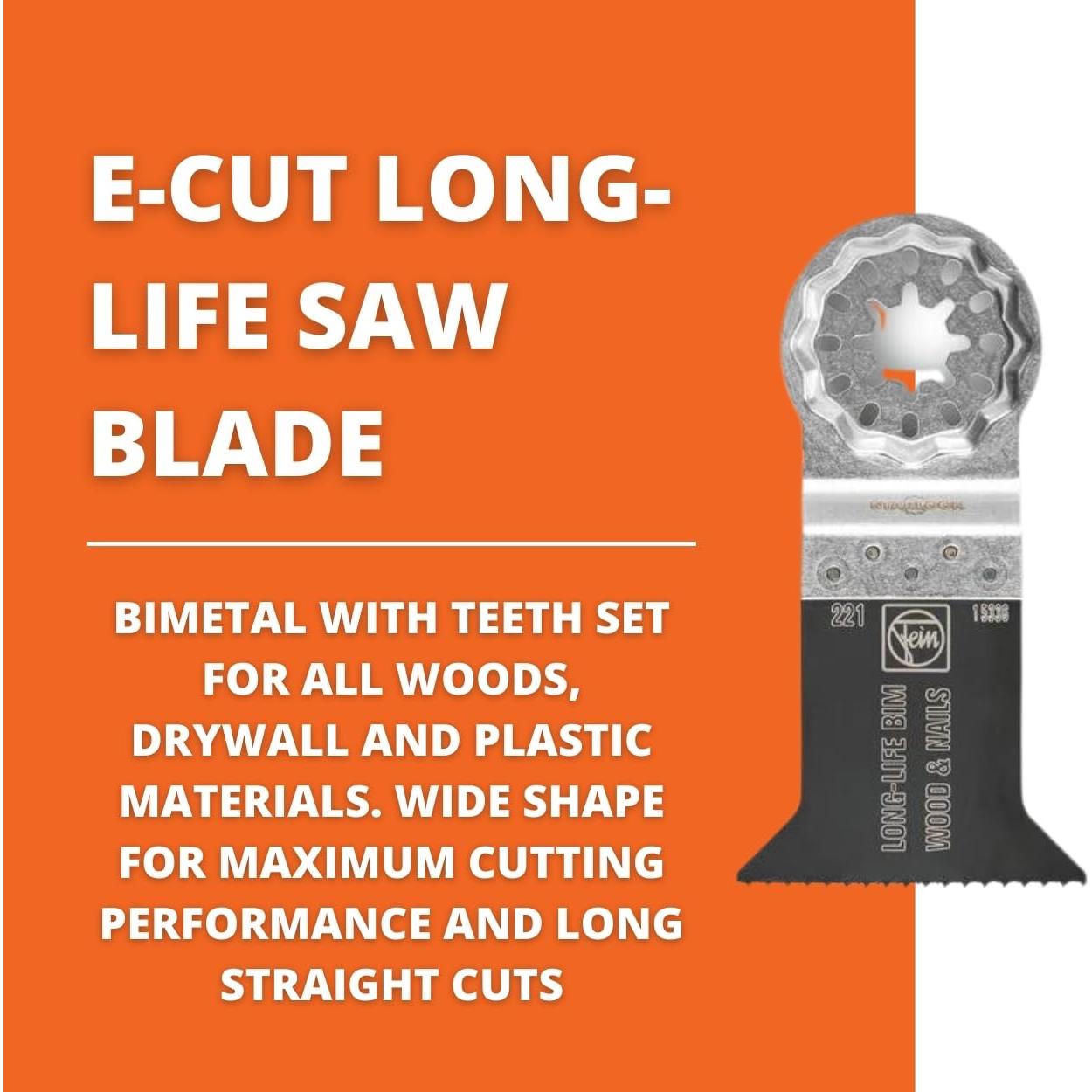 Hoja de sierra Fein Starlock E-Cut 5,08 cm - Corte preciso