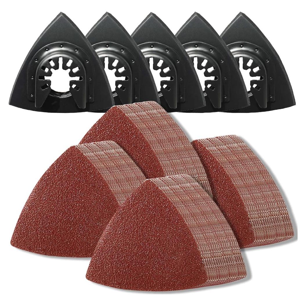 Kit de papel de lija Aozzy 130 piezas para herramientas oscilantes