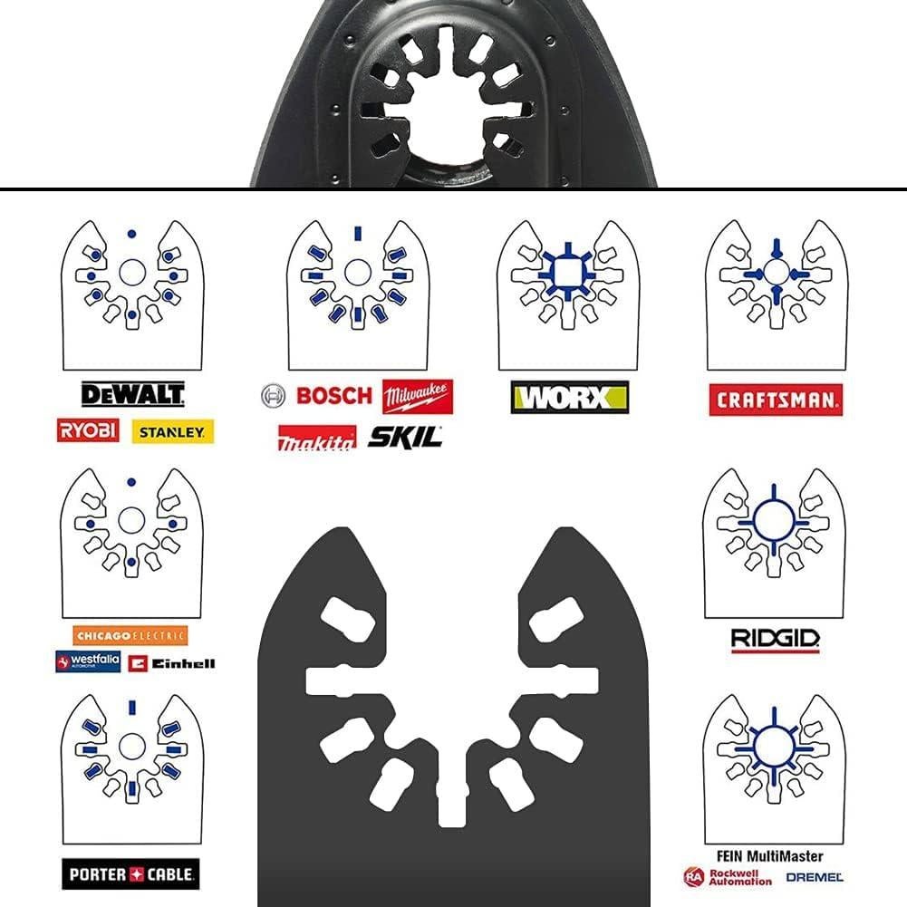 Kit de papel de lija Aozzy 130 piezas para herramientas oscilantes