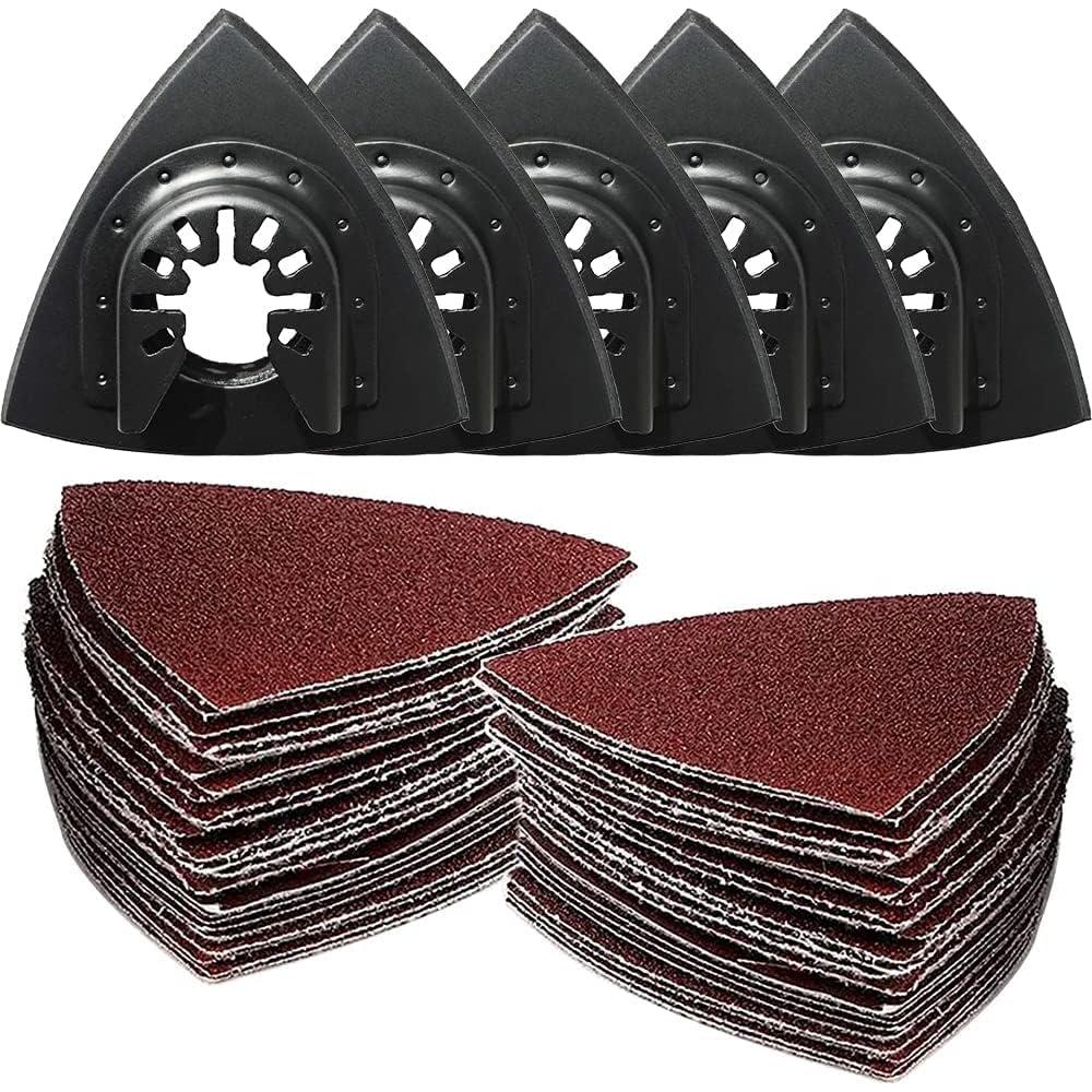 Kit de papel de lija Aozzy 130 piezas para herramientas oscilantes