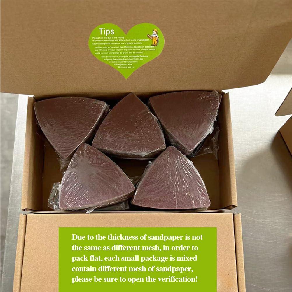 Kit de papel de lija Aozzy 130 piezas para herramientas oscilantes