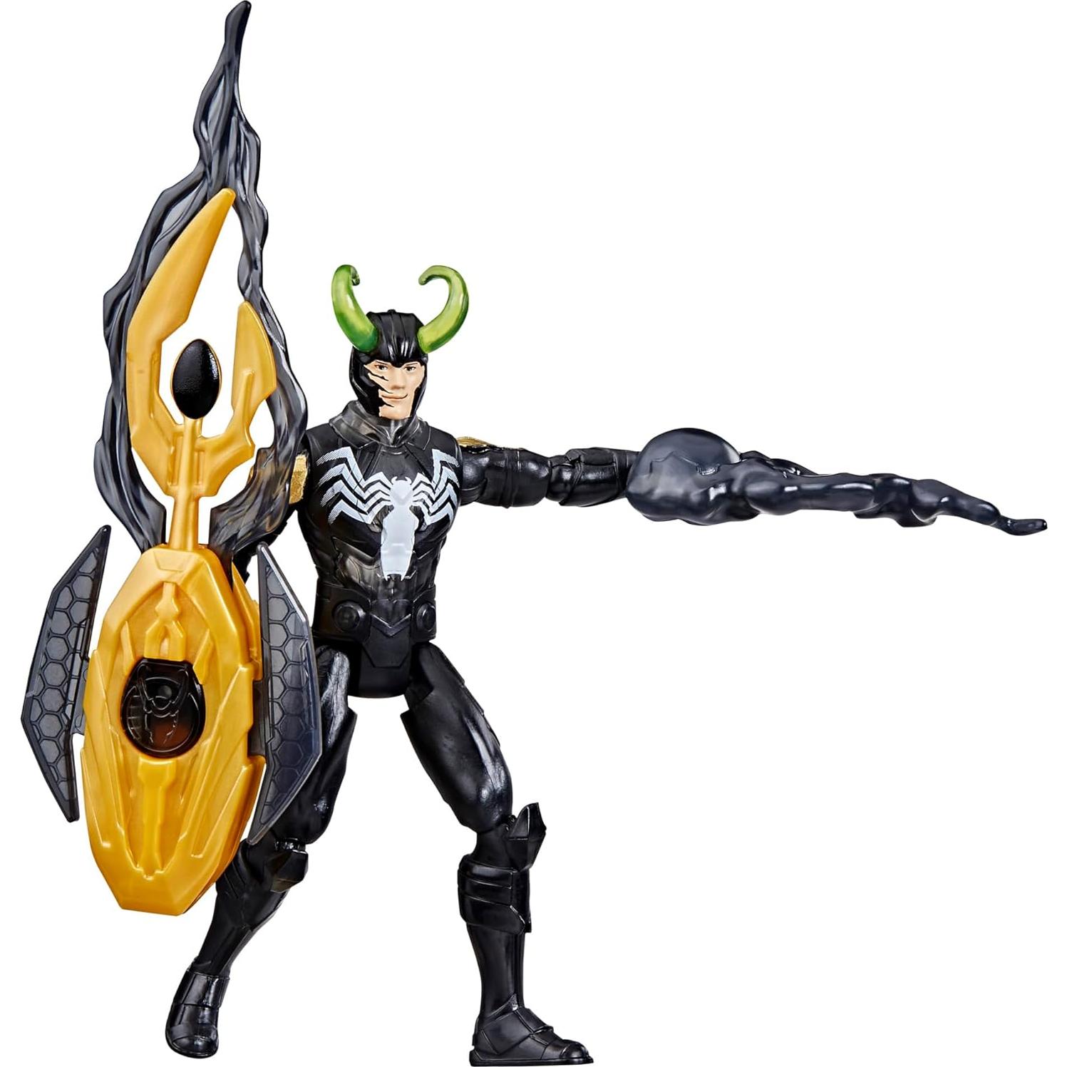 Figura Venomizada de Loki 10 cm - Marvel Avengers Hasbro