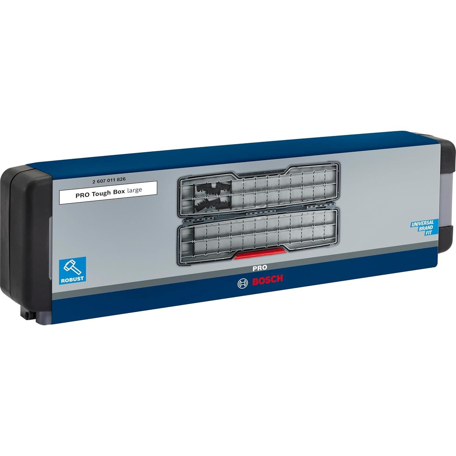 Caja de Almacenamiento Bosch PRO Tough Box Grande 355 mm