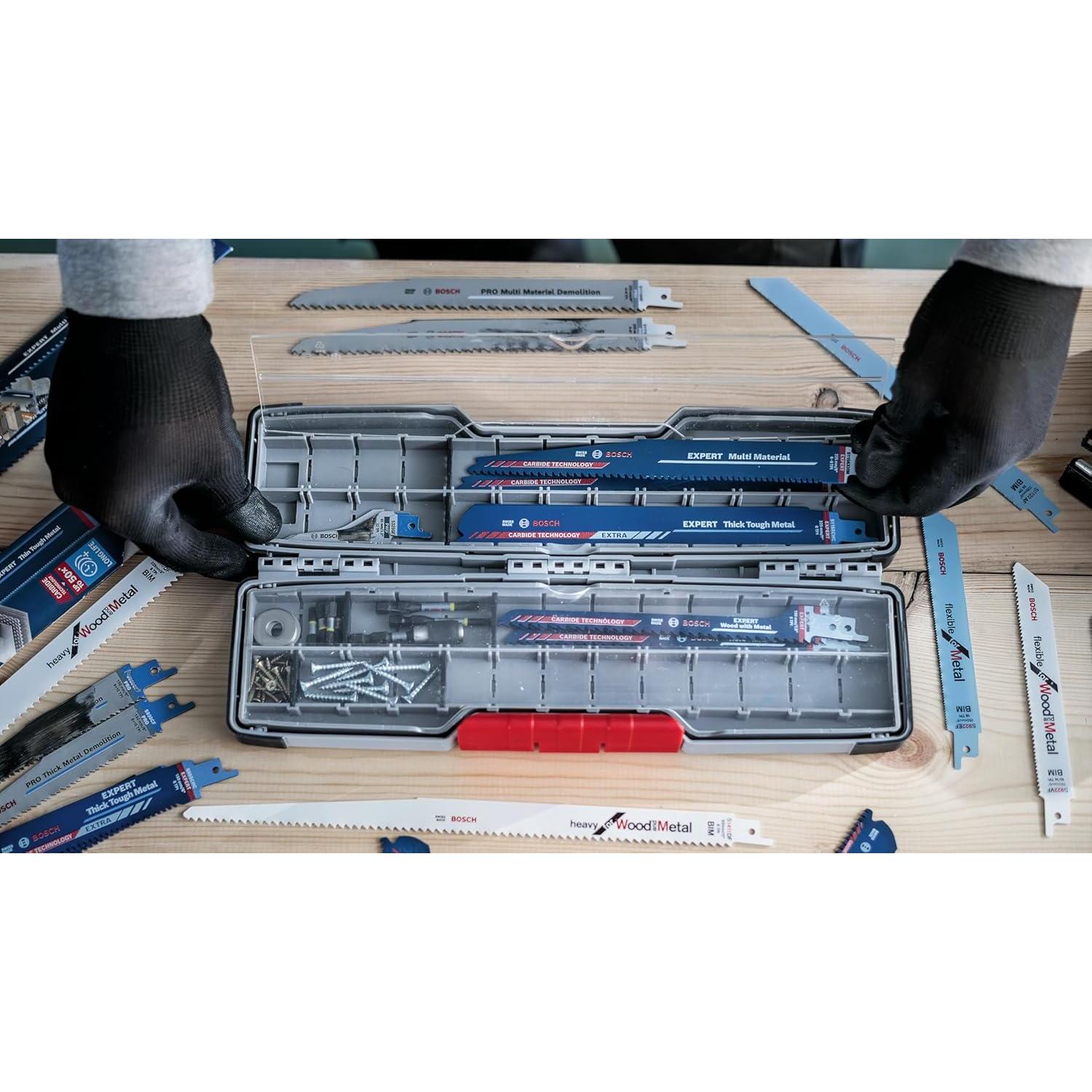 Caja de Almacenamiento Bosch PRO Tough Box Grande 355 mm