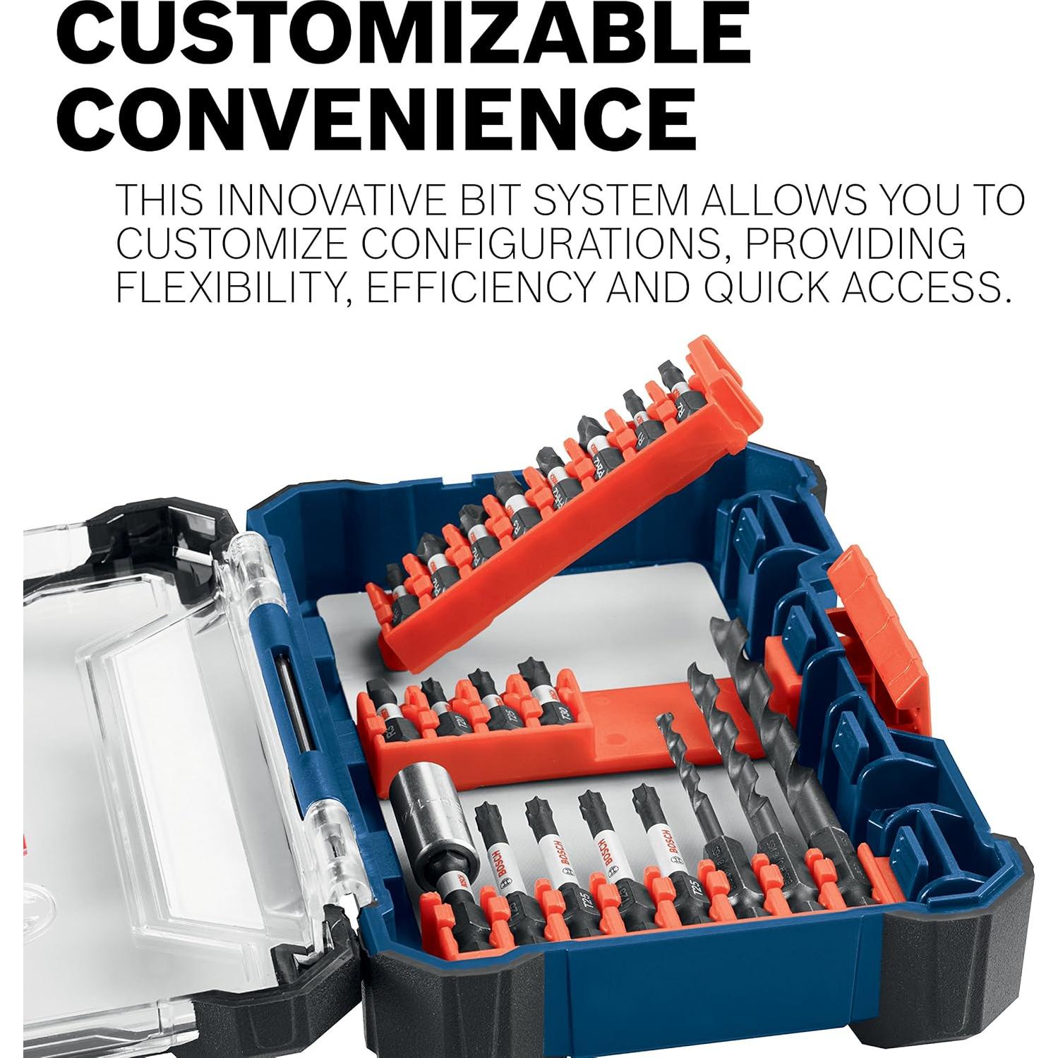 Estuche Mediano Bosch CCSCM para Bits Personalizados