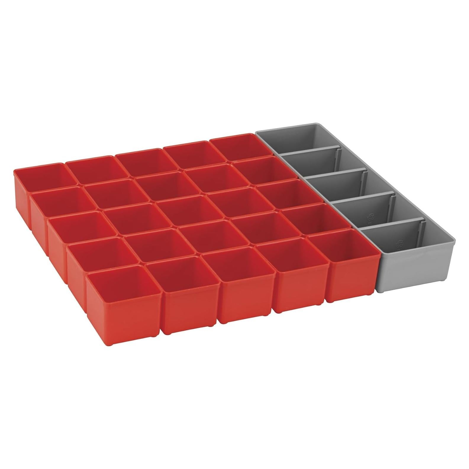 Conjunto de Organizadores Bosch ORG53-RED 30 Piezas para i-BOXX53
