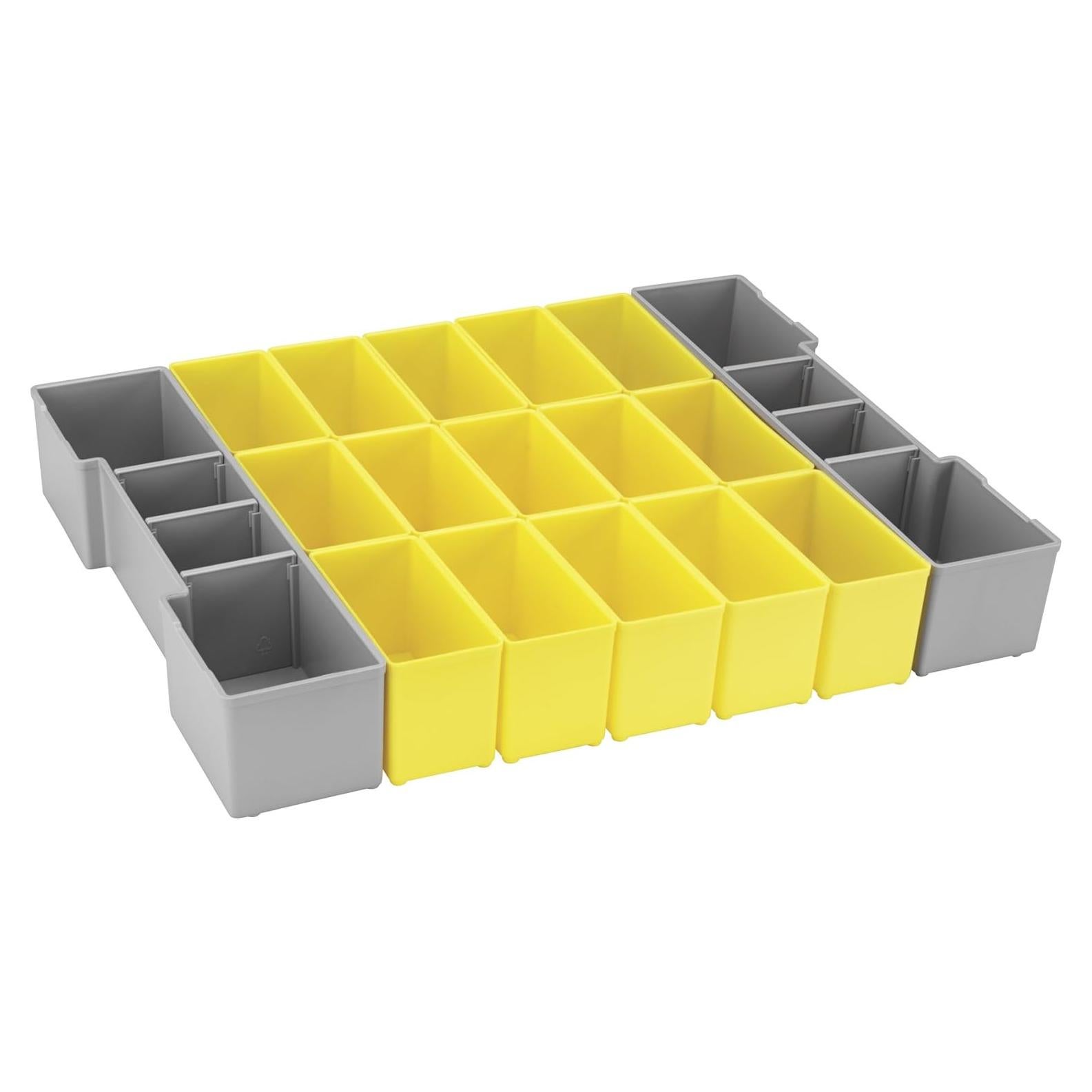Conjunto Organizadores Bosch ORG1A Amarillo 17 Piezas