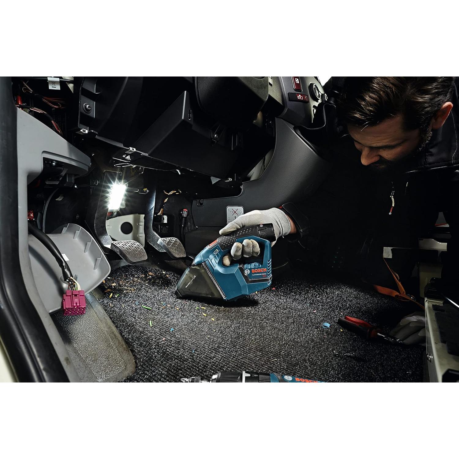 Aspiradora de Mano Bosch VAC120N 12V 0.73 kg Inalámbrica