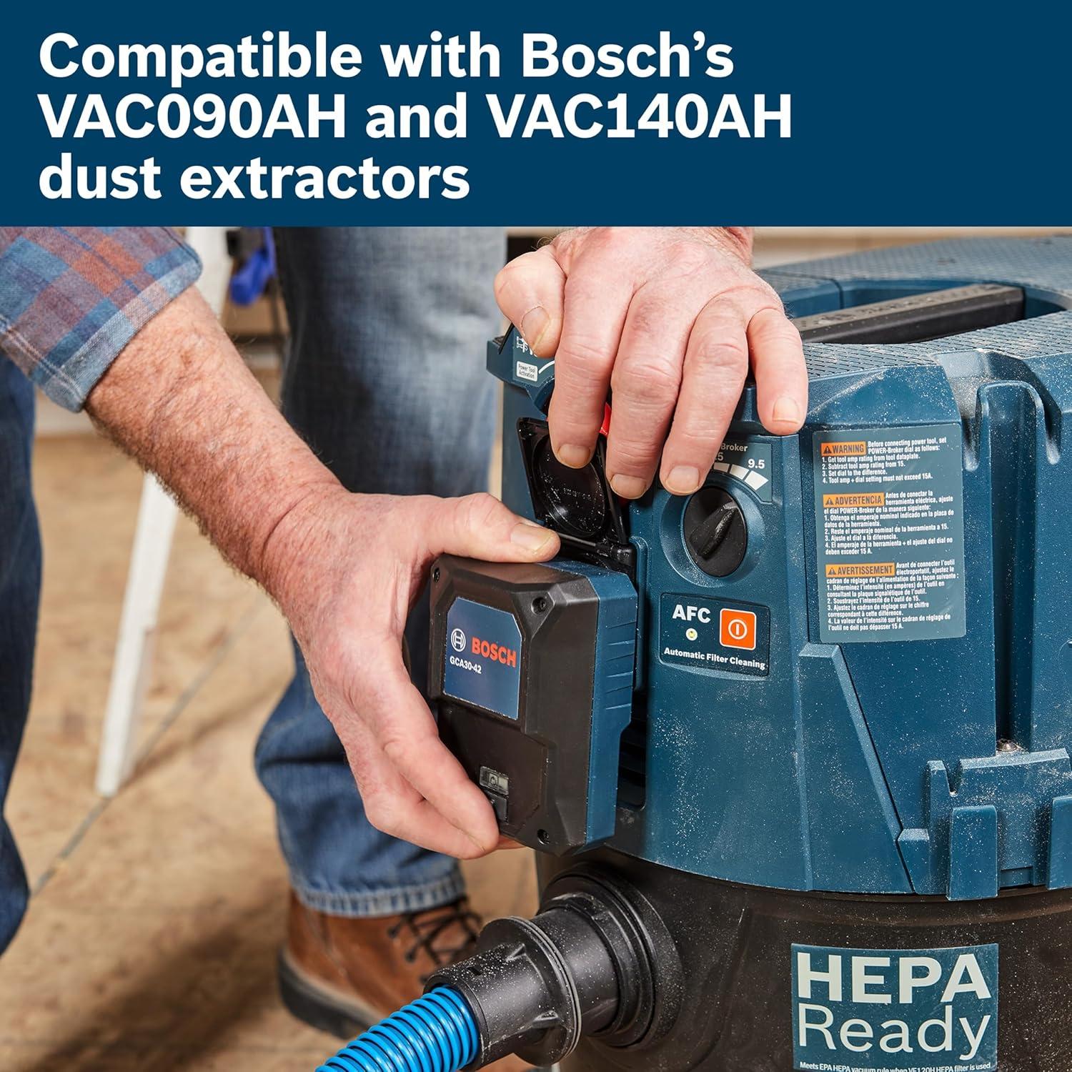 Sistema de Control de Polvo Bluetooth BOSCH GCA30-42K 3W