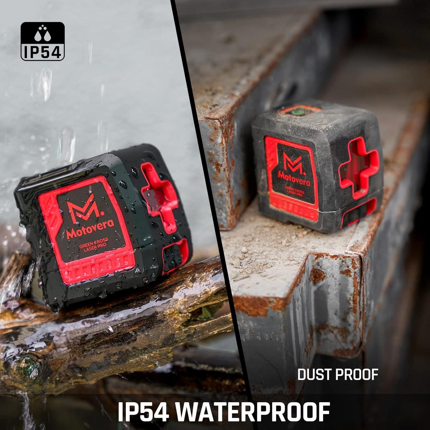 Nivel Láser Motovera LL-T2 Autonivelante Verde 30m