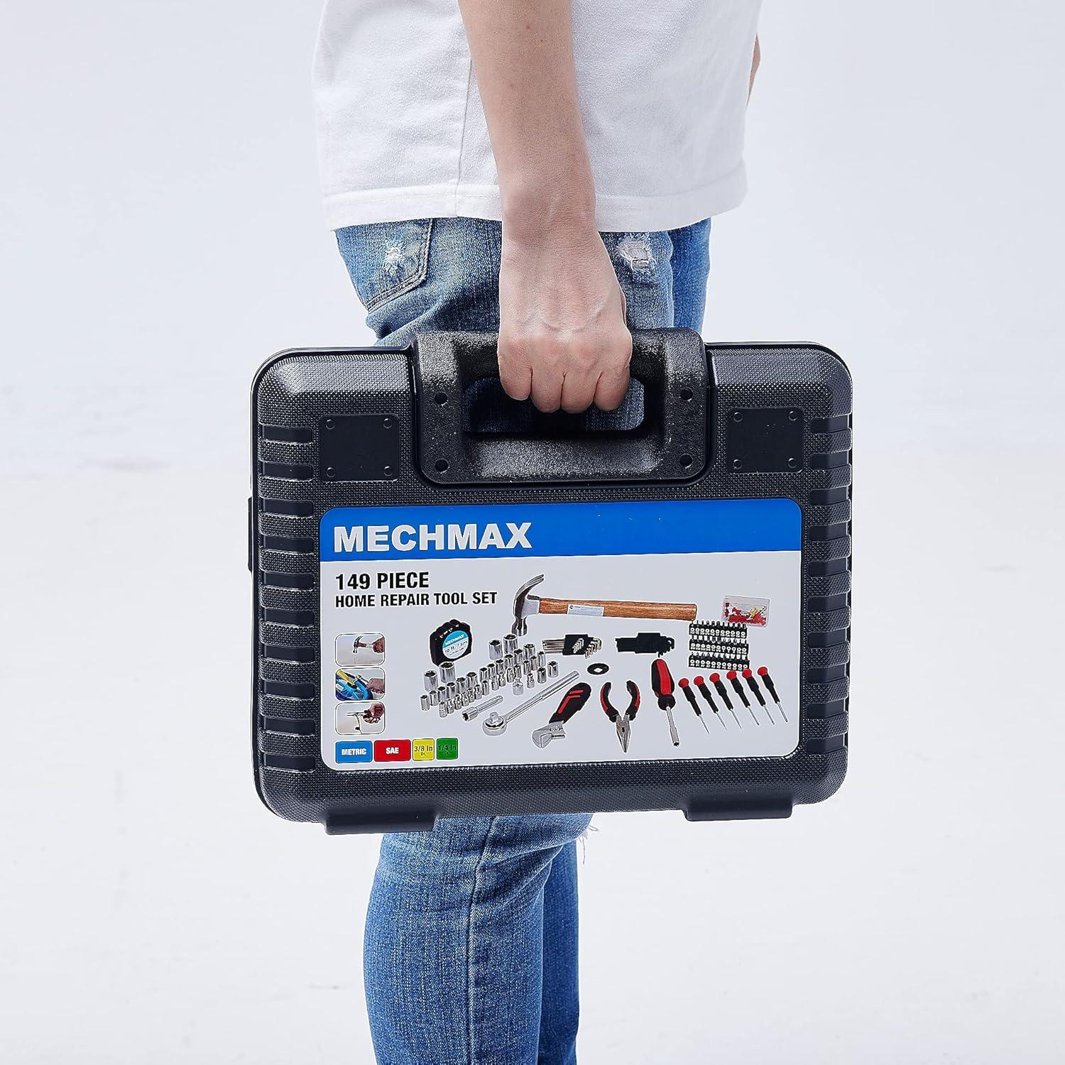 Juego de herramientas MECHMAX 149 piezas para el hogar