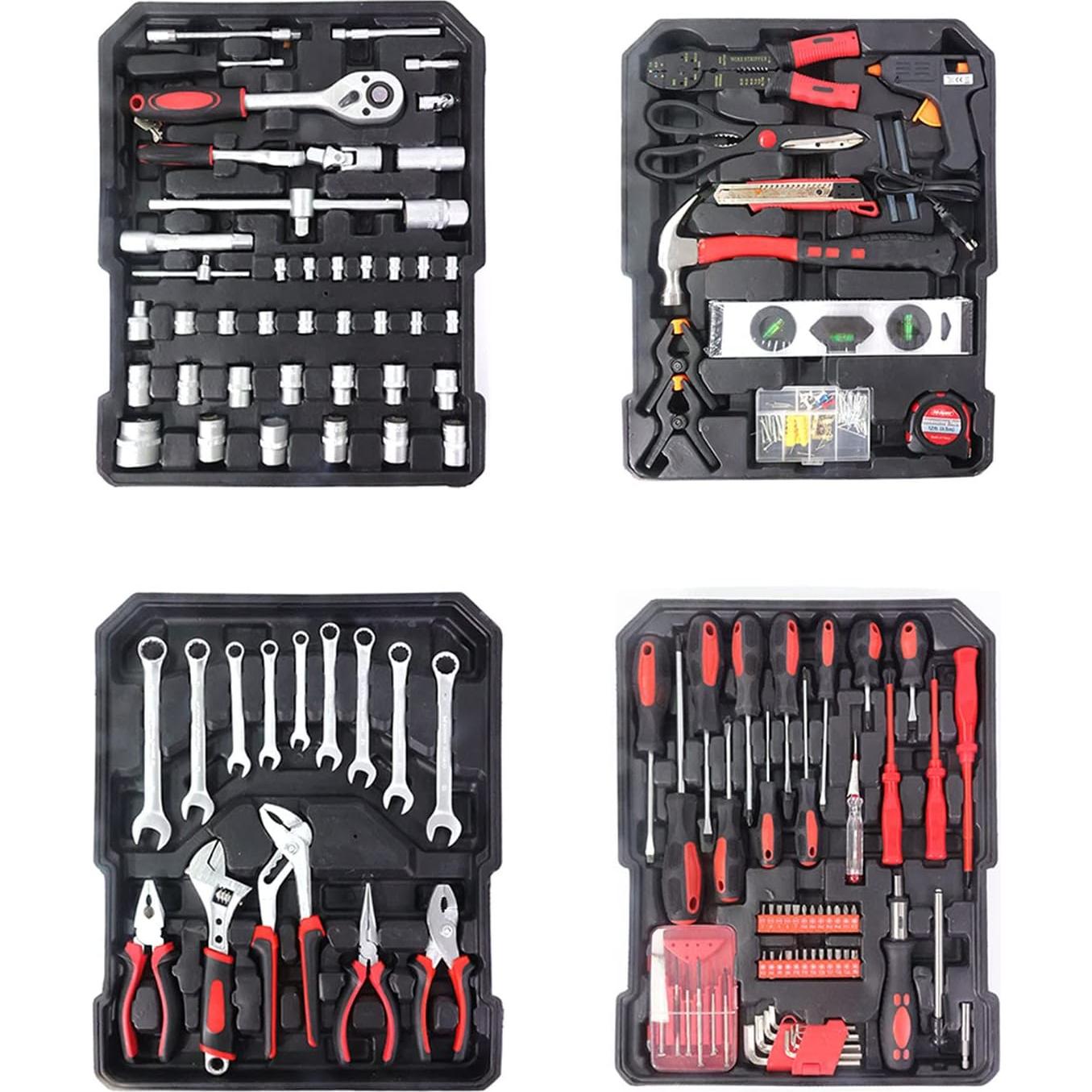 Juego de Herramientas 799pcs Arcwares Maletín Aluminio Negro