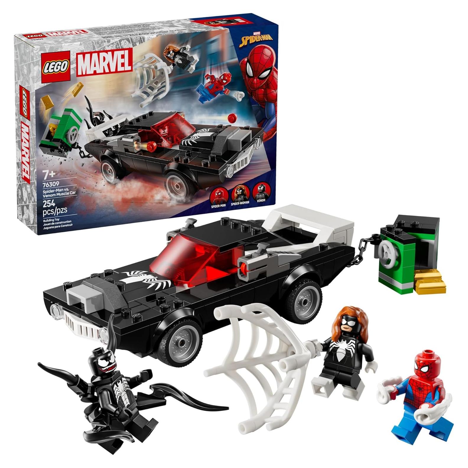 LEGO Marvel Spider-Man vs Venom Muscle Car 76309 - 254 Piezas