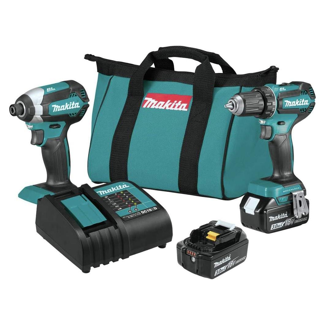 Kit Combo 2 Piezas Makita XT281S 18V LXT Baterías 3.0Ah